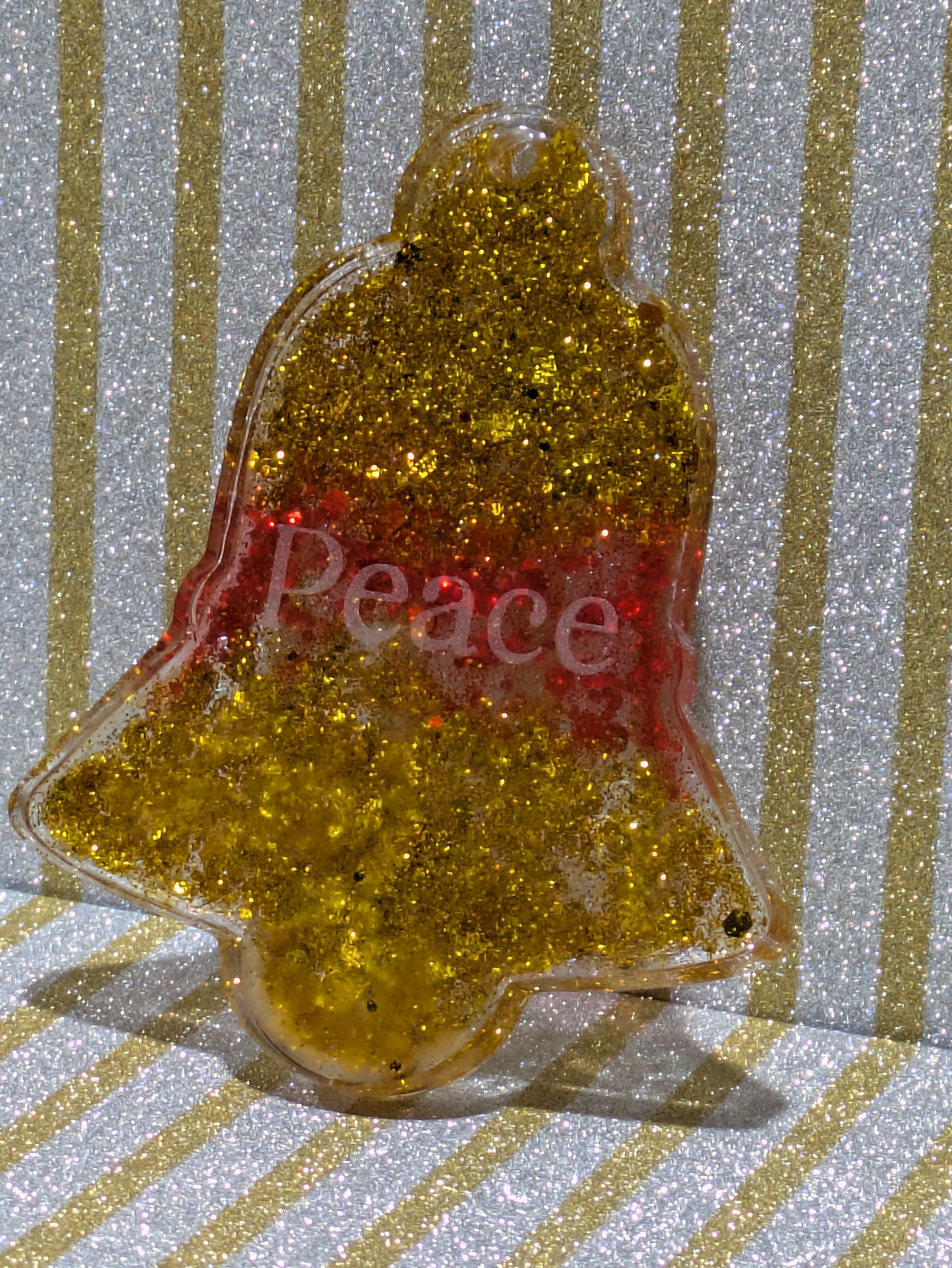 Glitter Bell Ornament