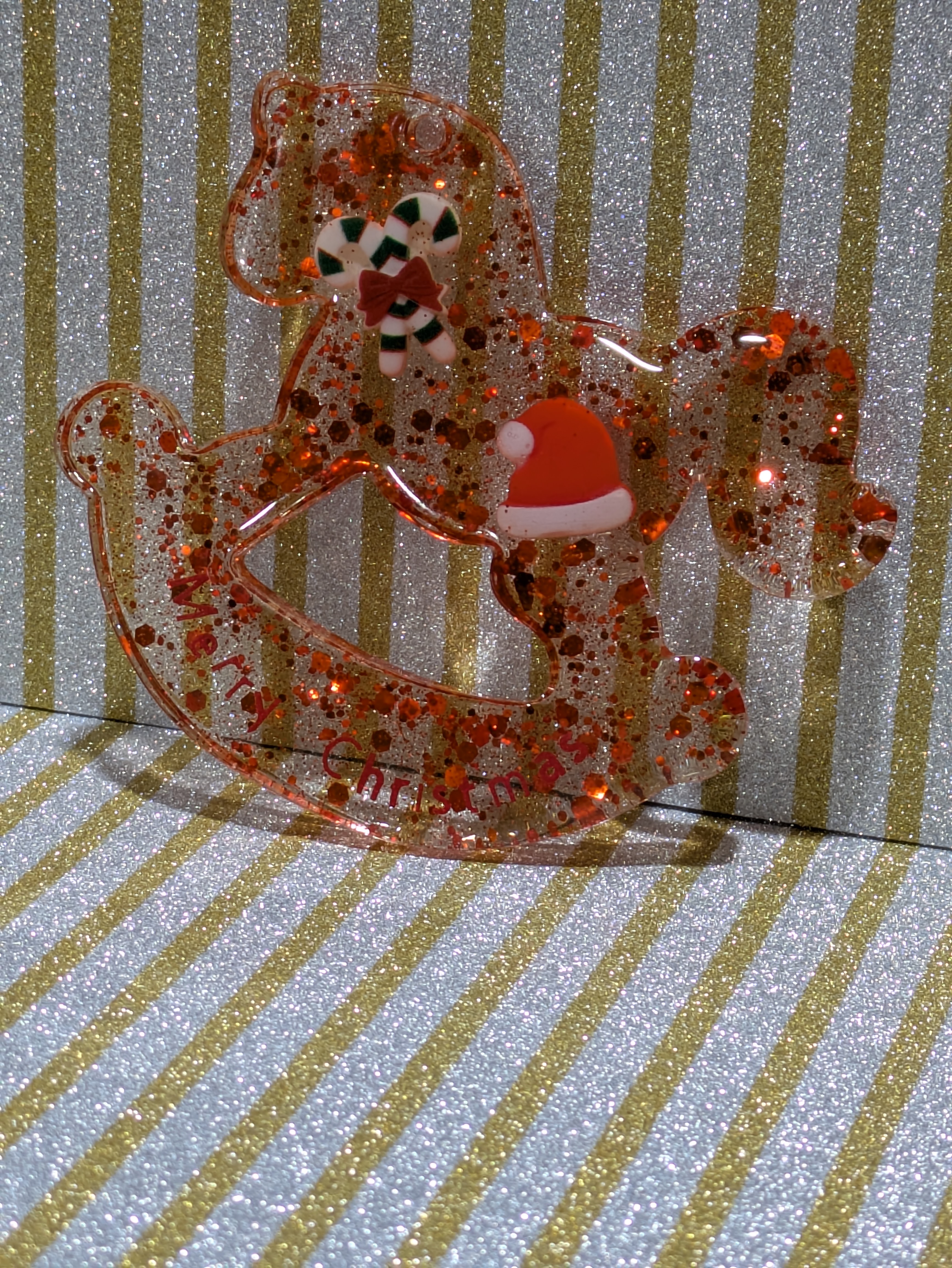 Christmas Rocking Horse Ornament