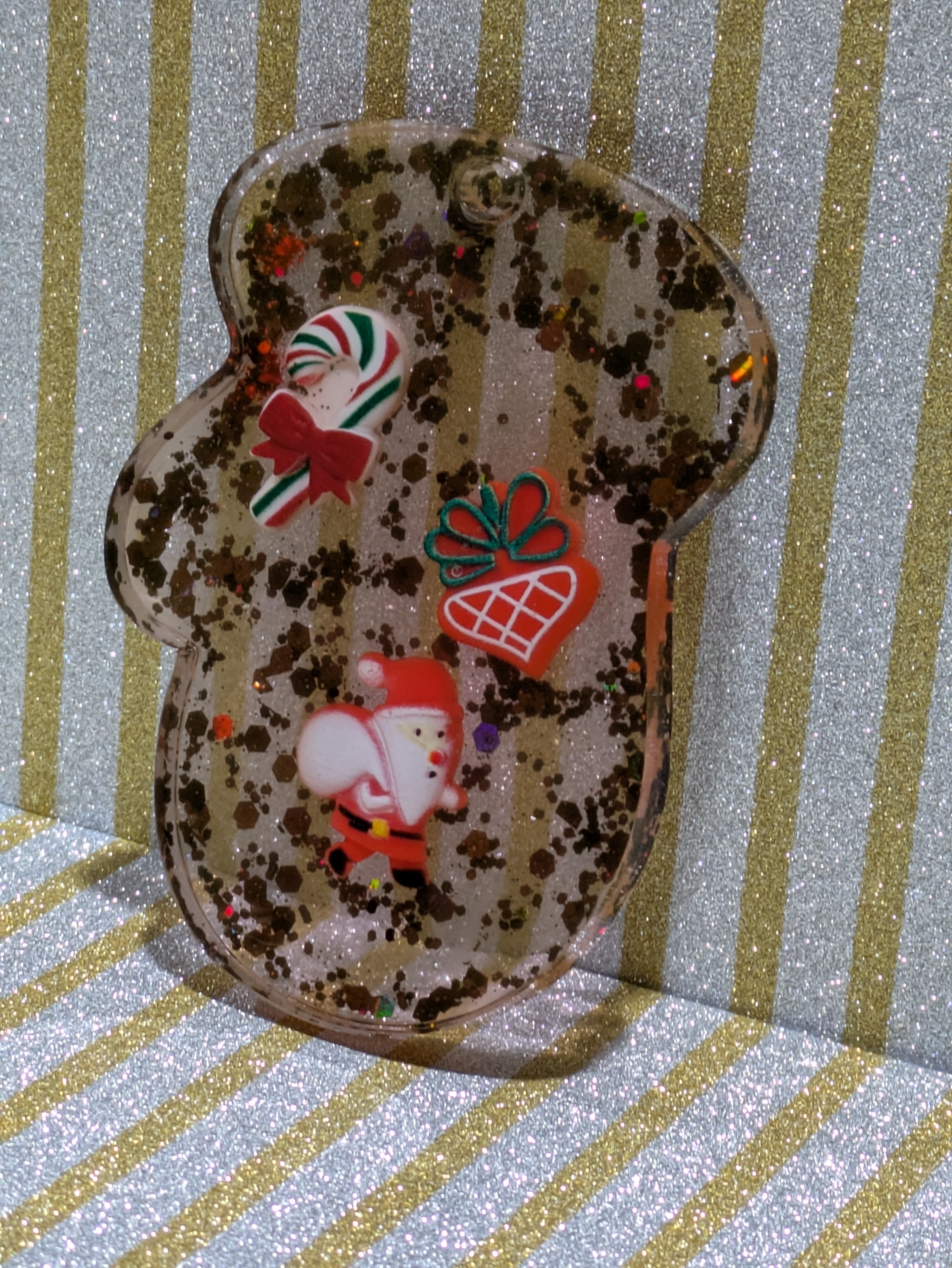 Christmas Glitter Mitten Ornament