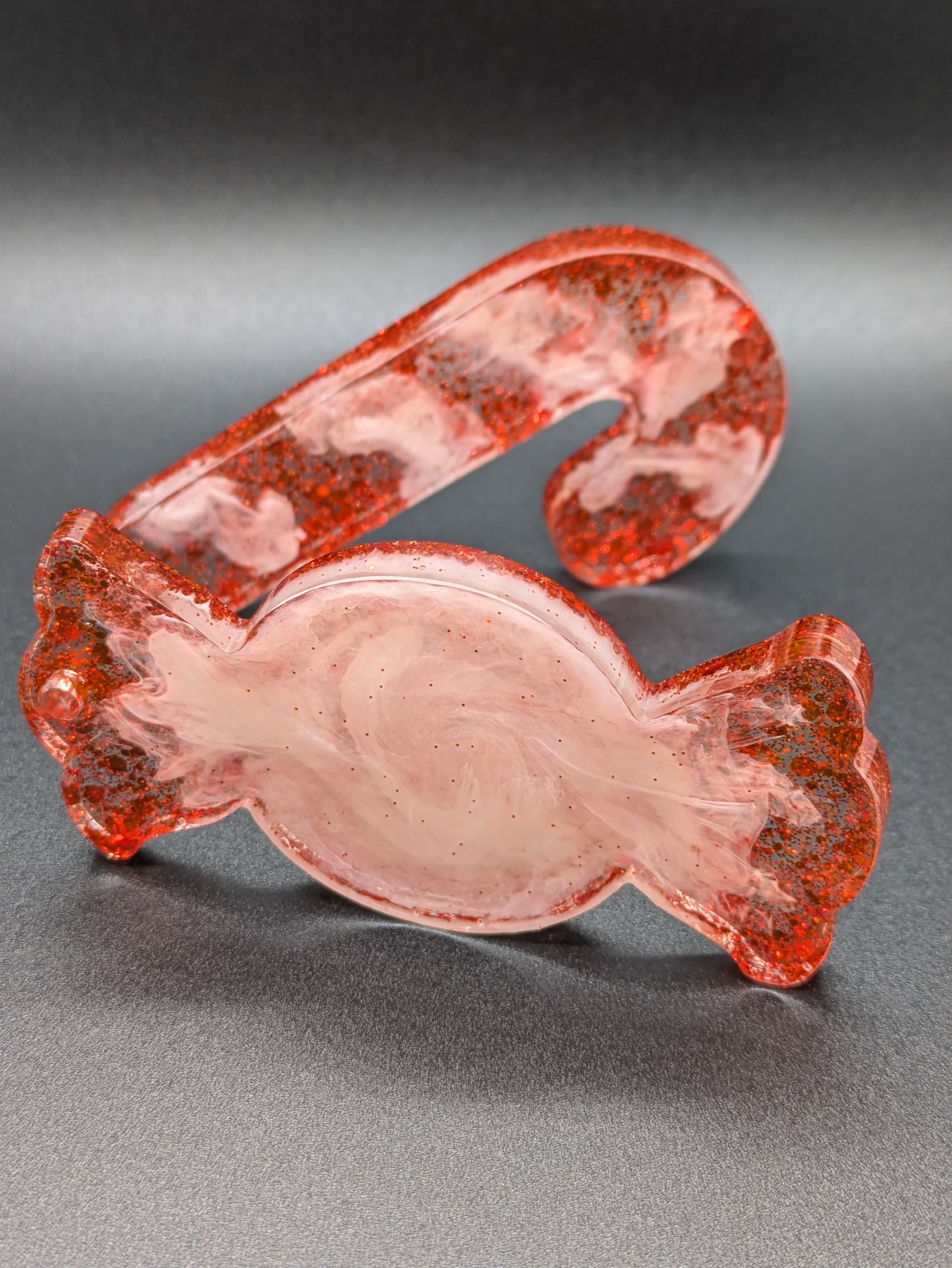 Handmade Candy Shape Resin Ornament set