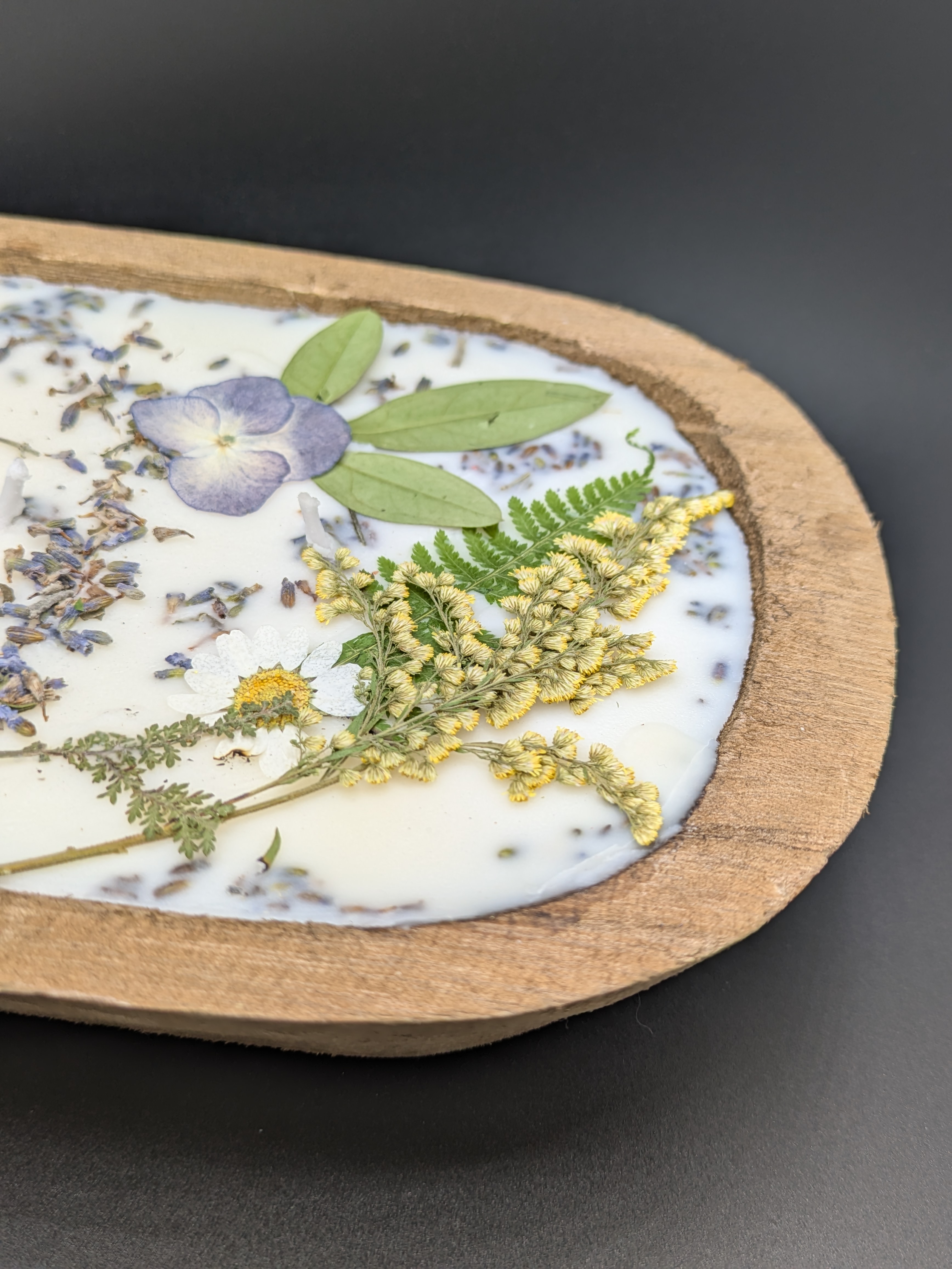 Handmade Botanical Soy Candle - Lavender