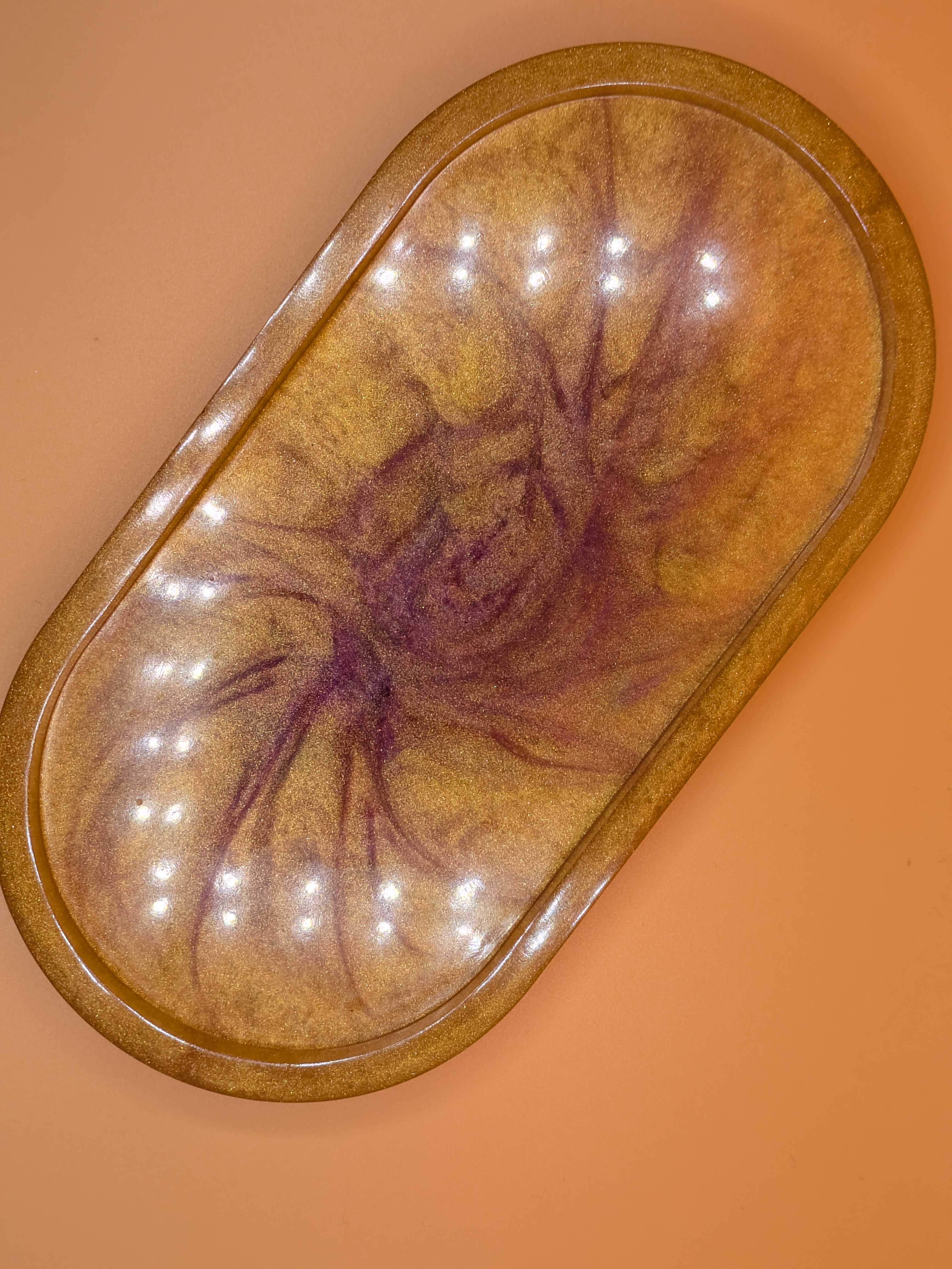 Resin Oval Tray