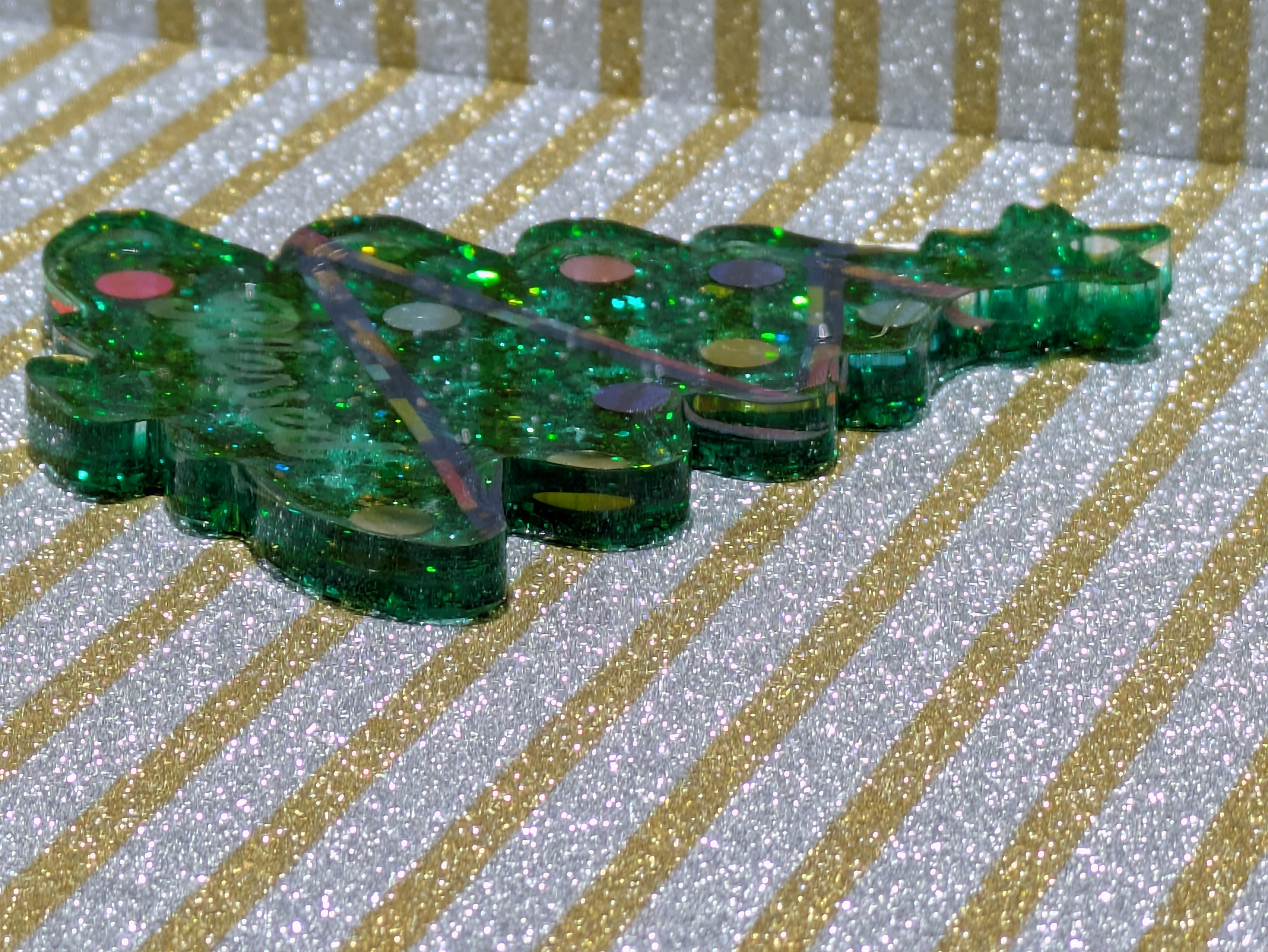 Glitter Christmas Tree Ornament