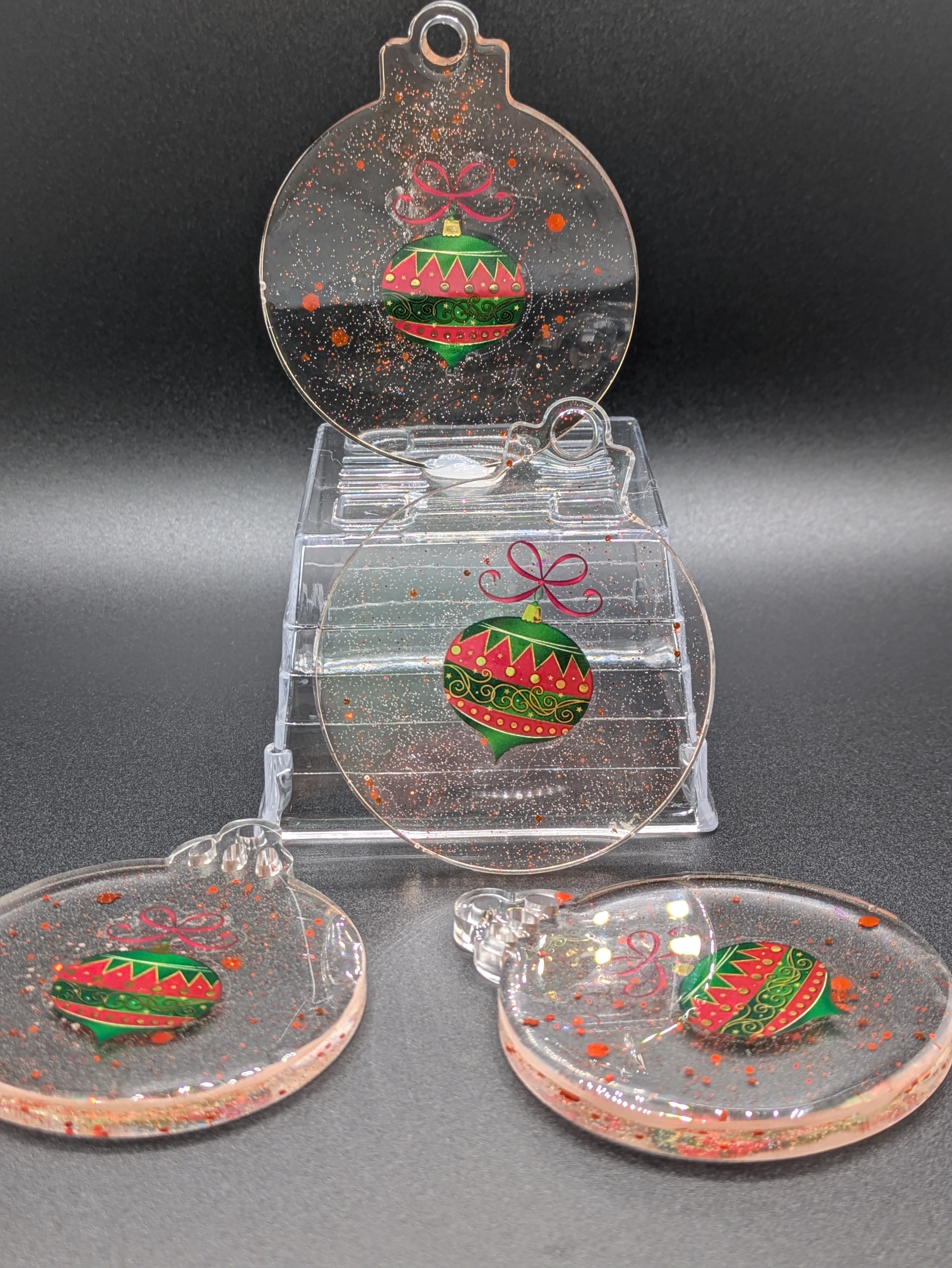 Handmade Christmas Ornament 4 set