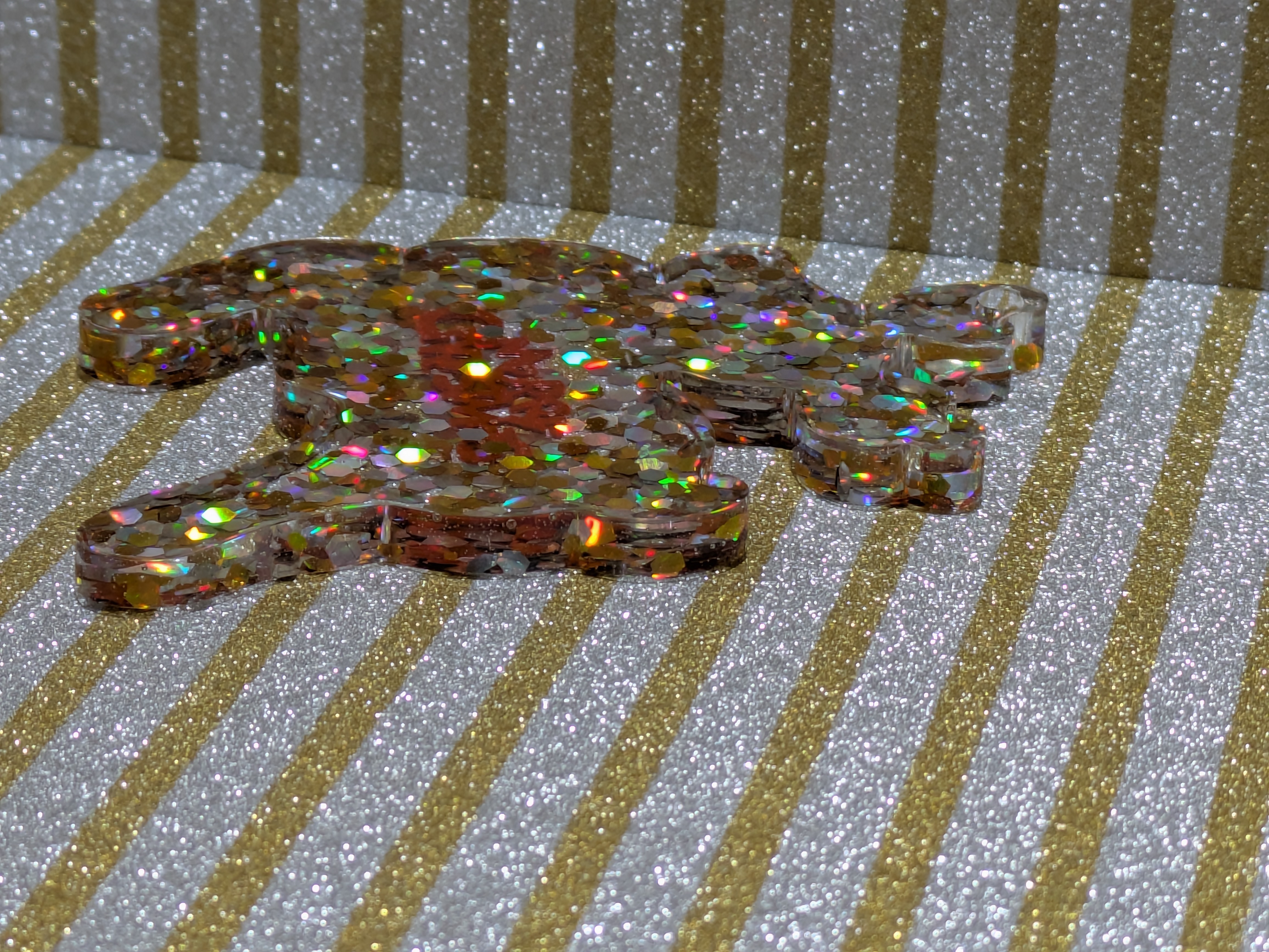 Sparkly Reindeer Ornament