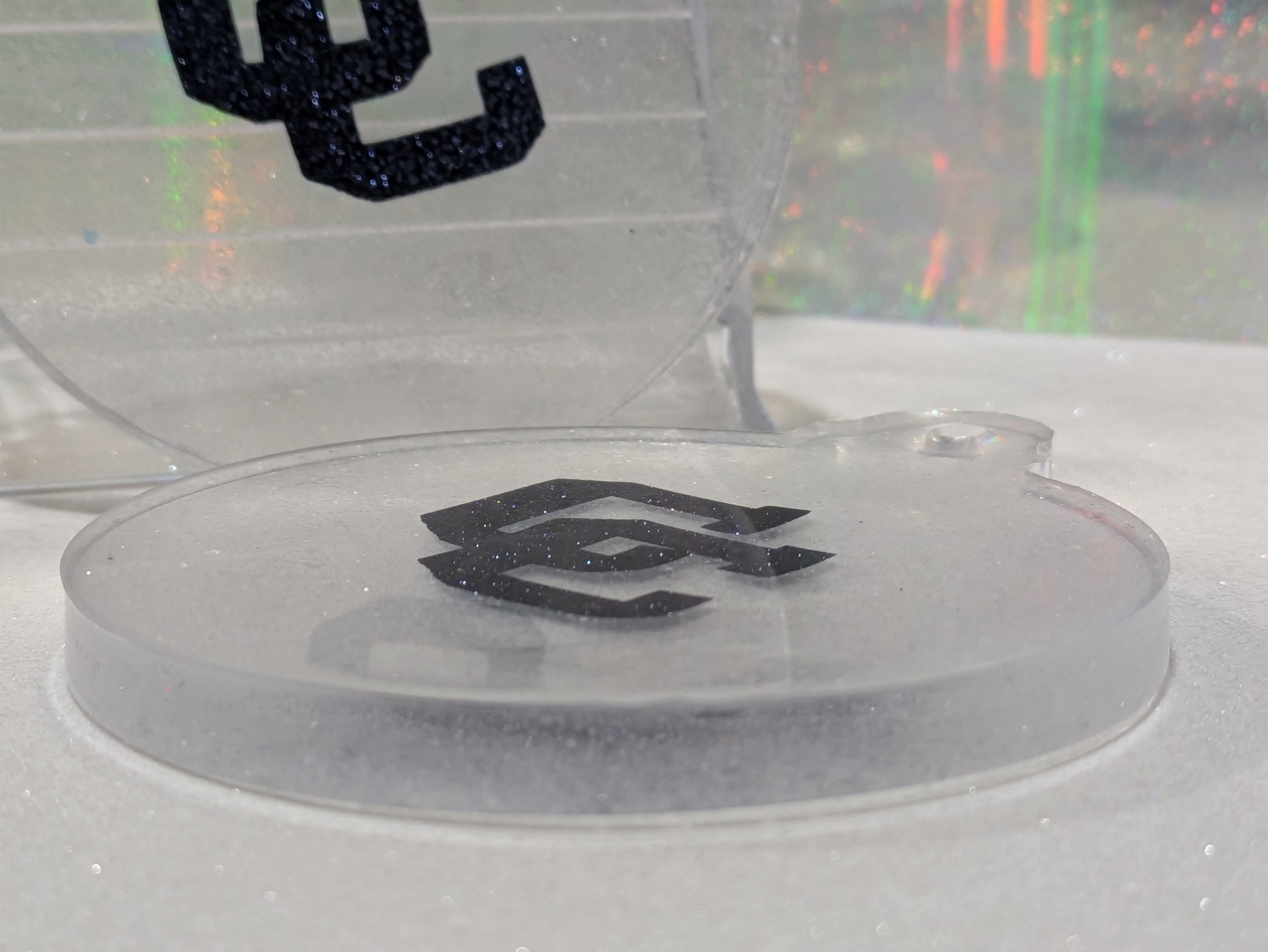 Resin CC Logo Ornaments