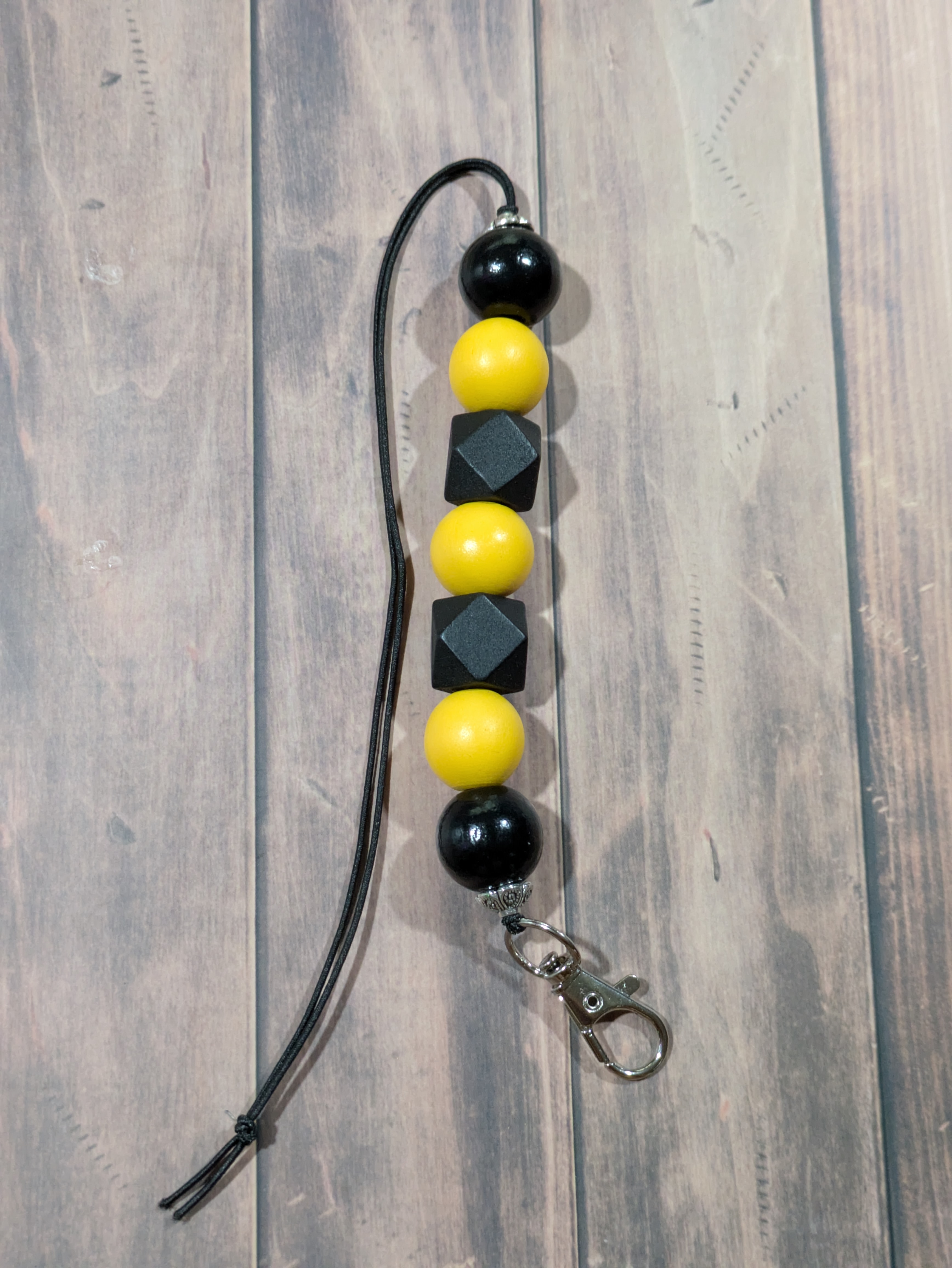 Wooden beaded freshie hanger