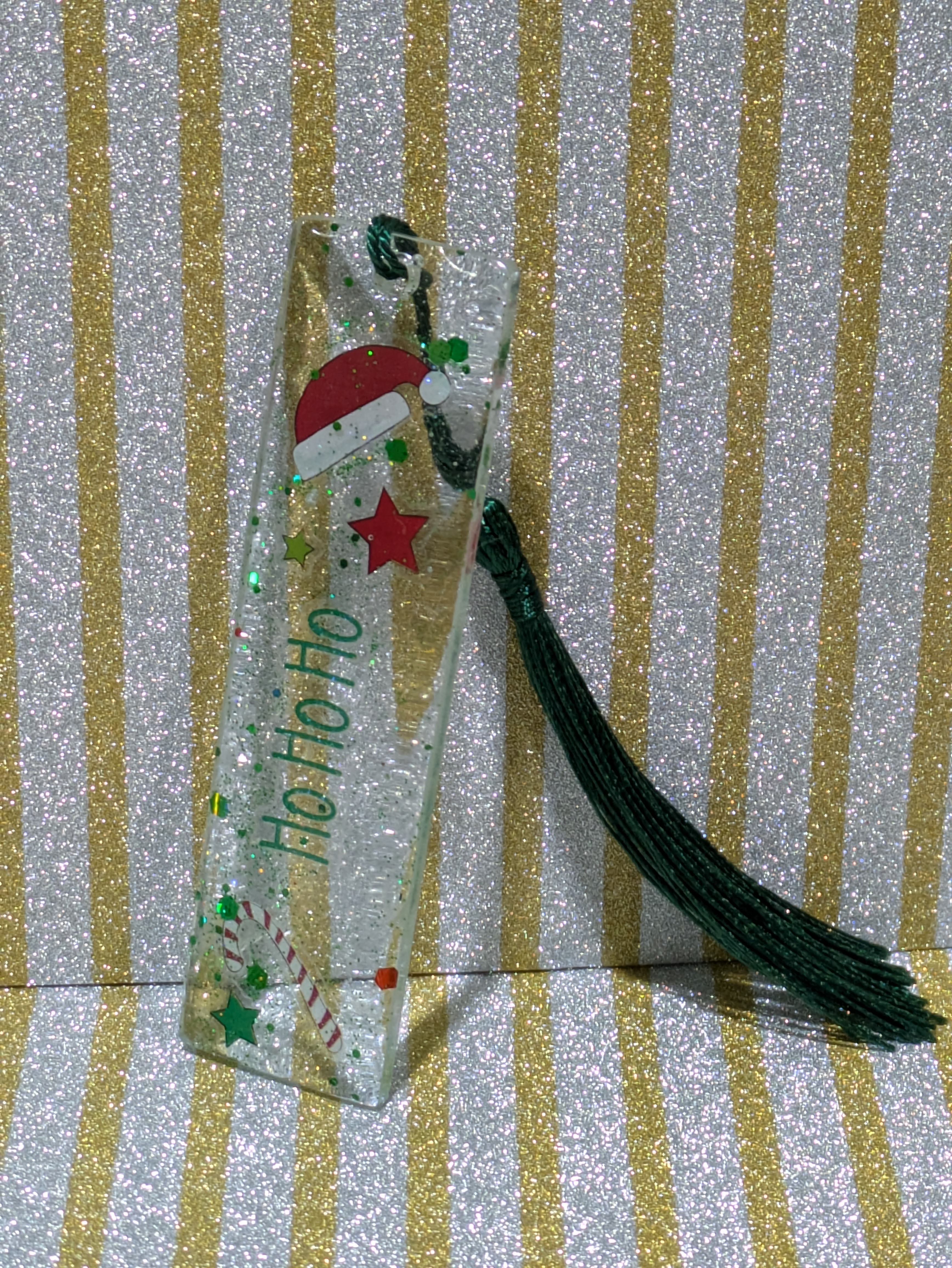 Christmas Resin Bookmark