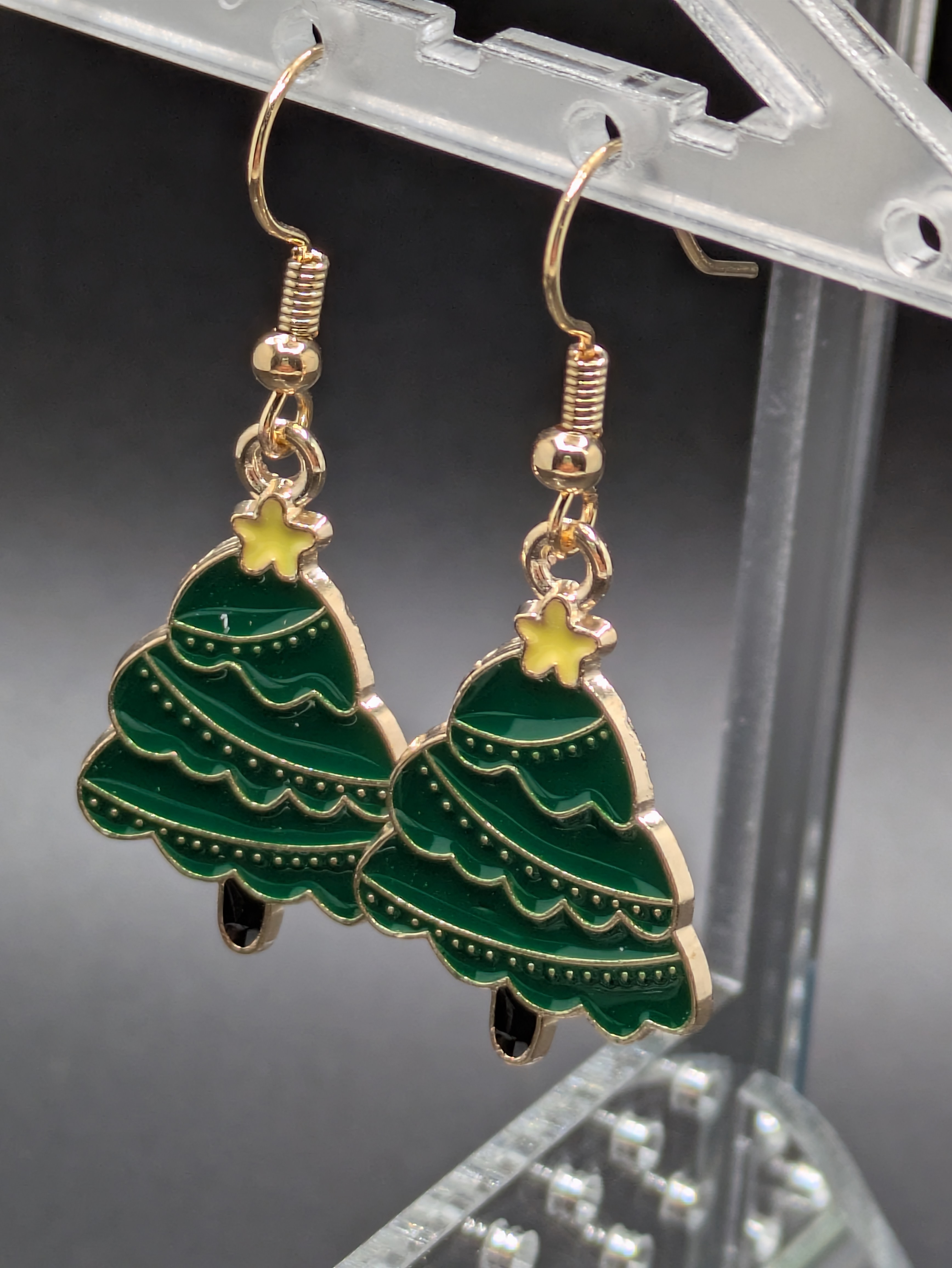 Christmas Tree Earrings