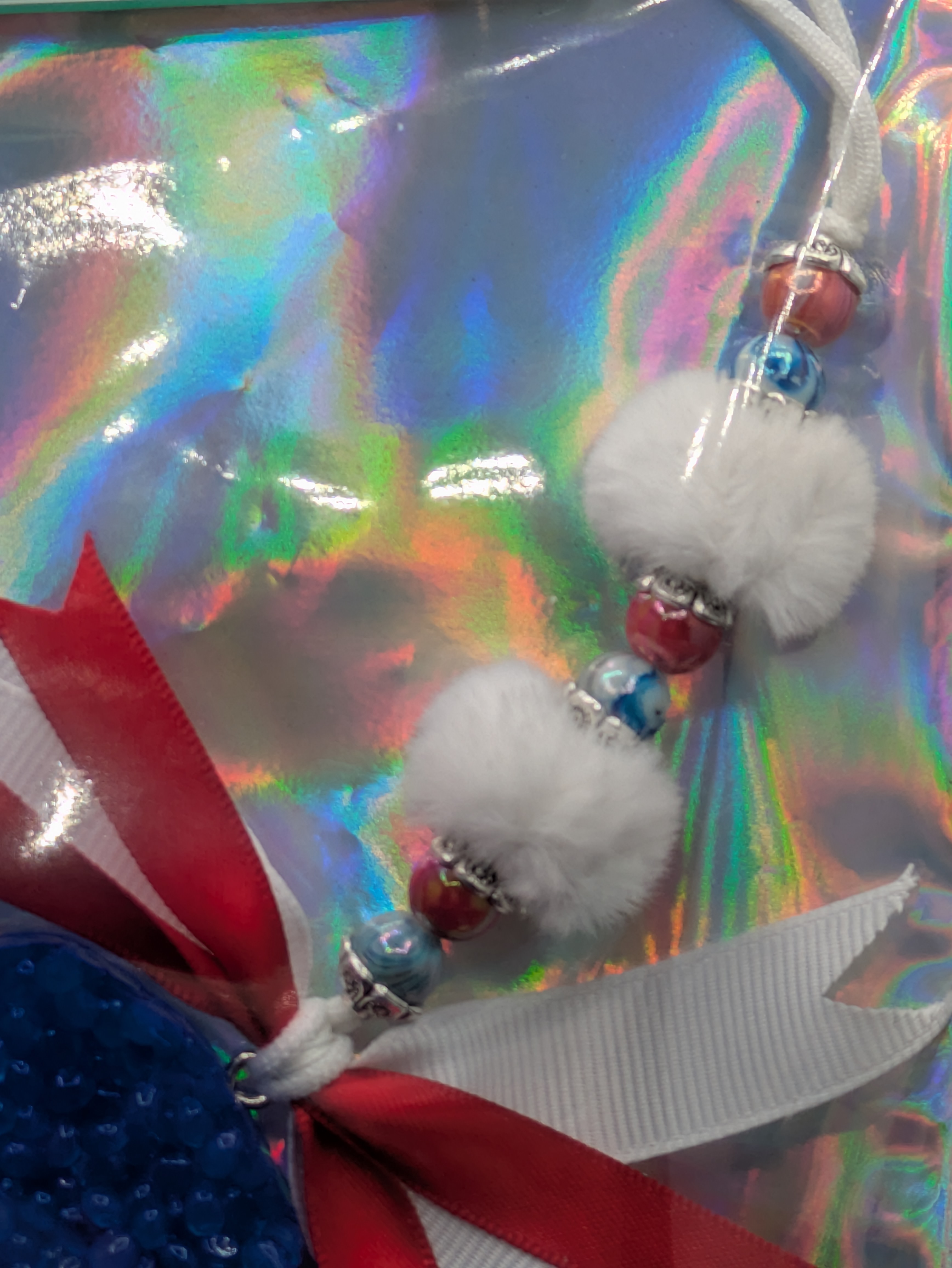 Blue Longhorn car freshie