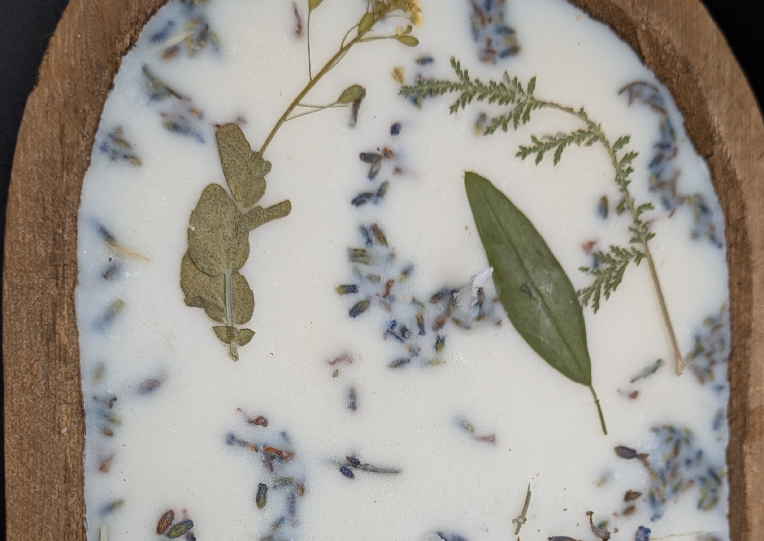 Handmade Botanical Soy Candle - Lavender