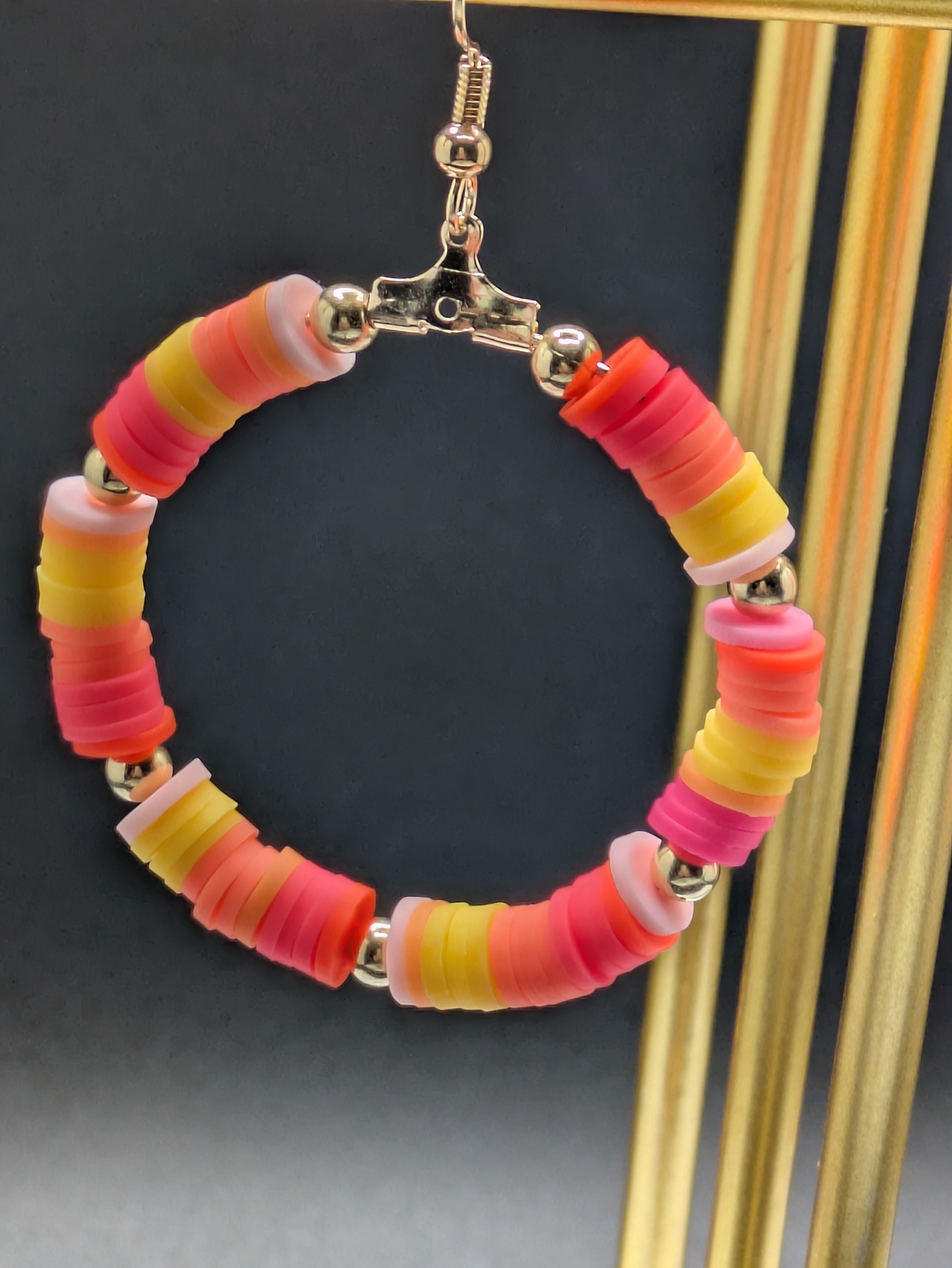 Colorful Hoop Earrings