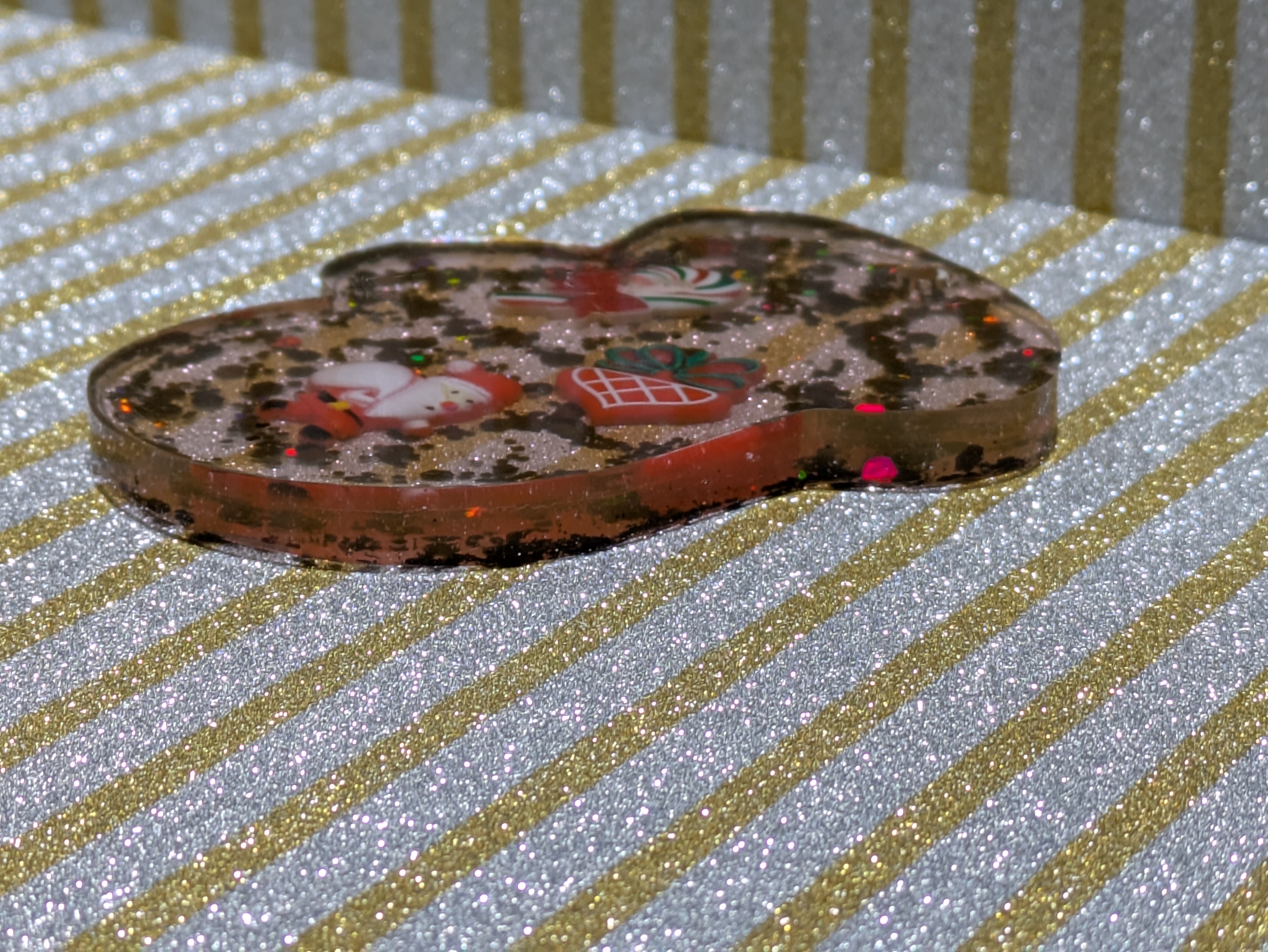 Christmas Glitter Mitten Ornament