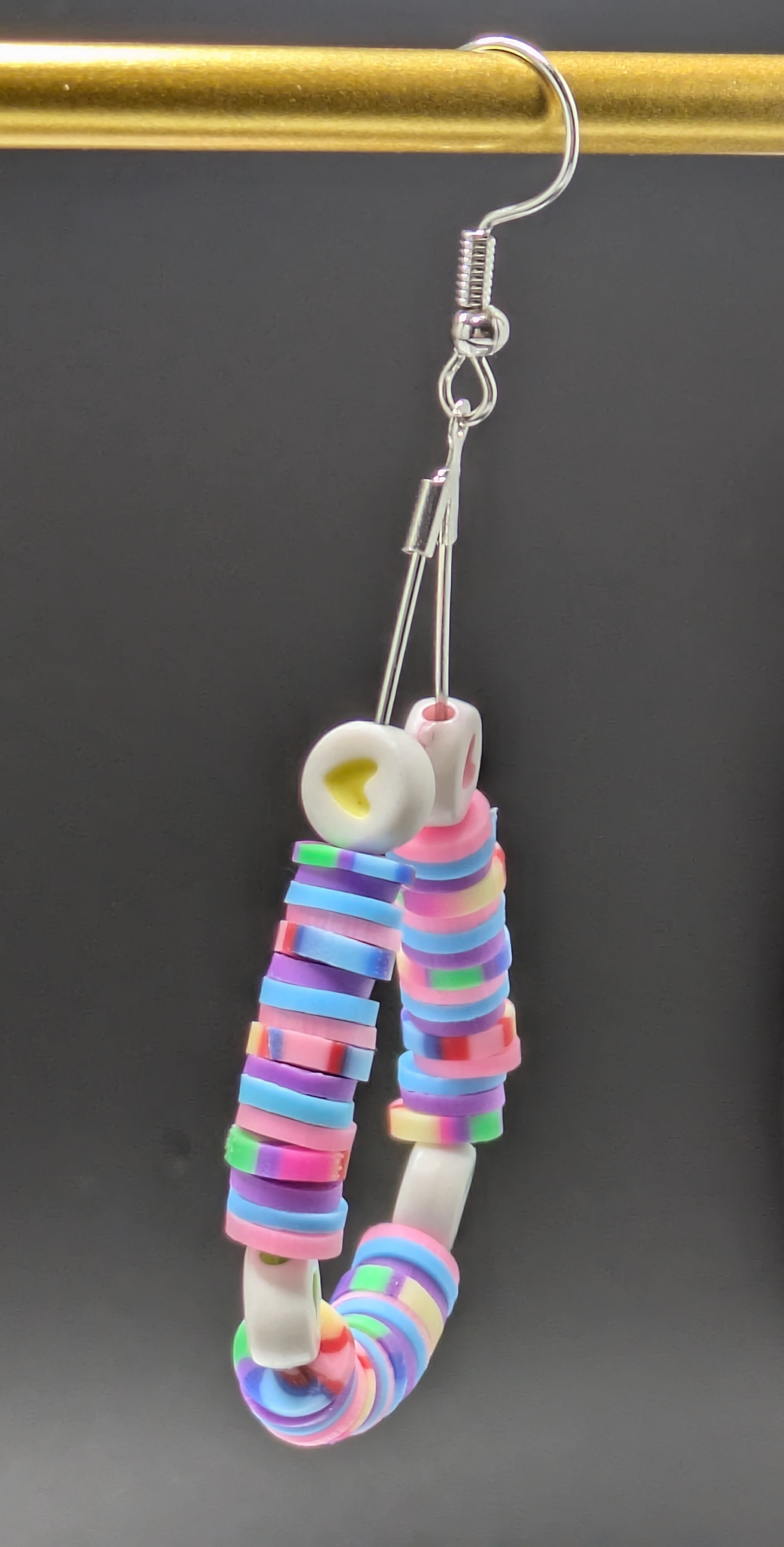 Handmade Colorful Beaded Earrings