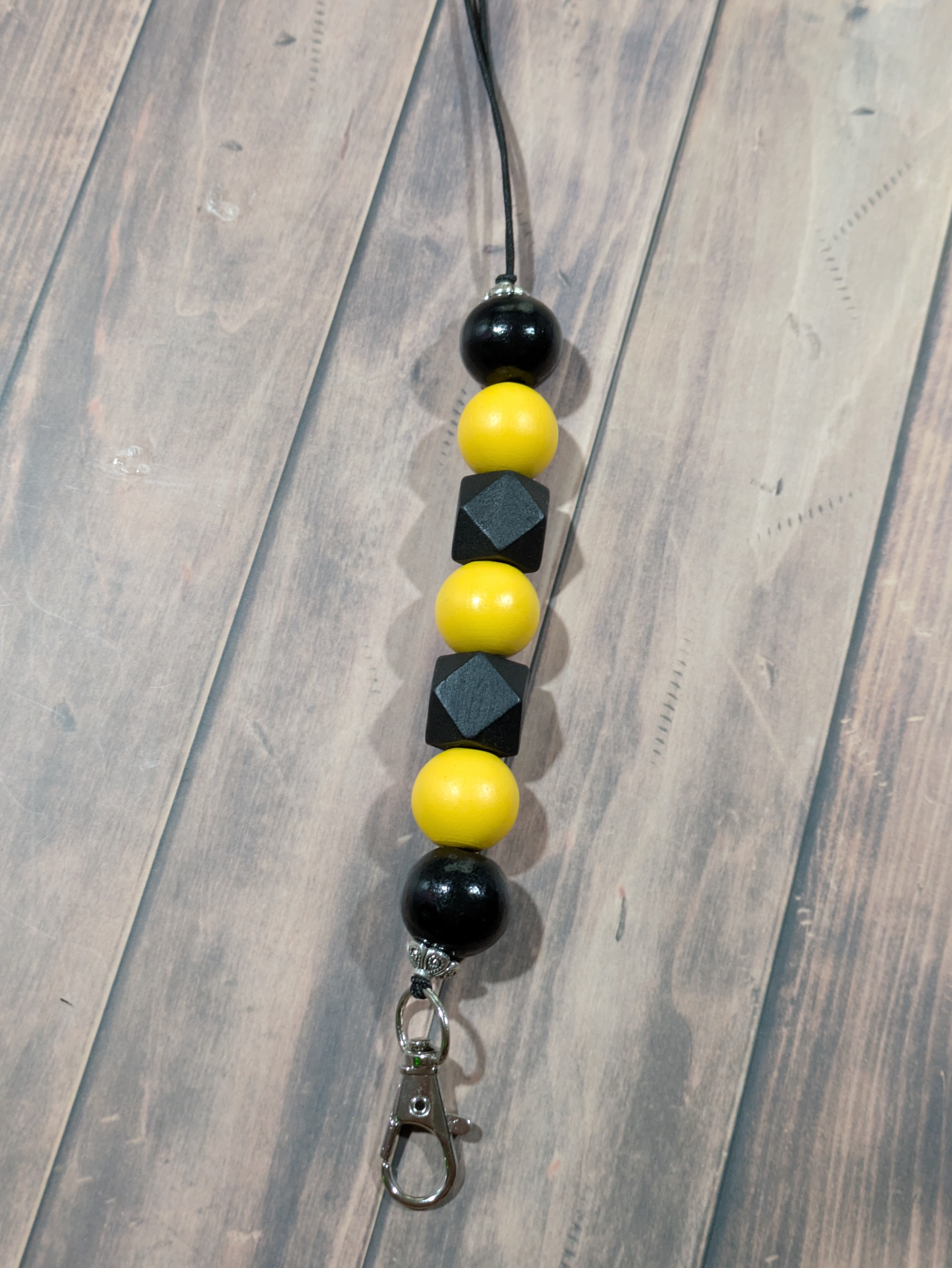 Wooden beaded freshie hanger