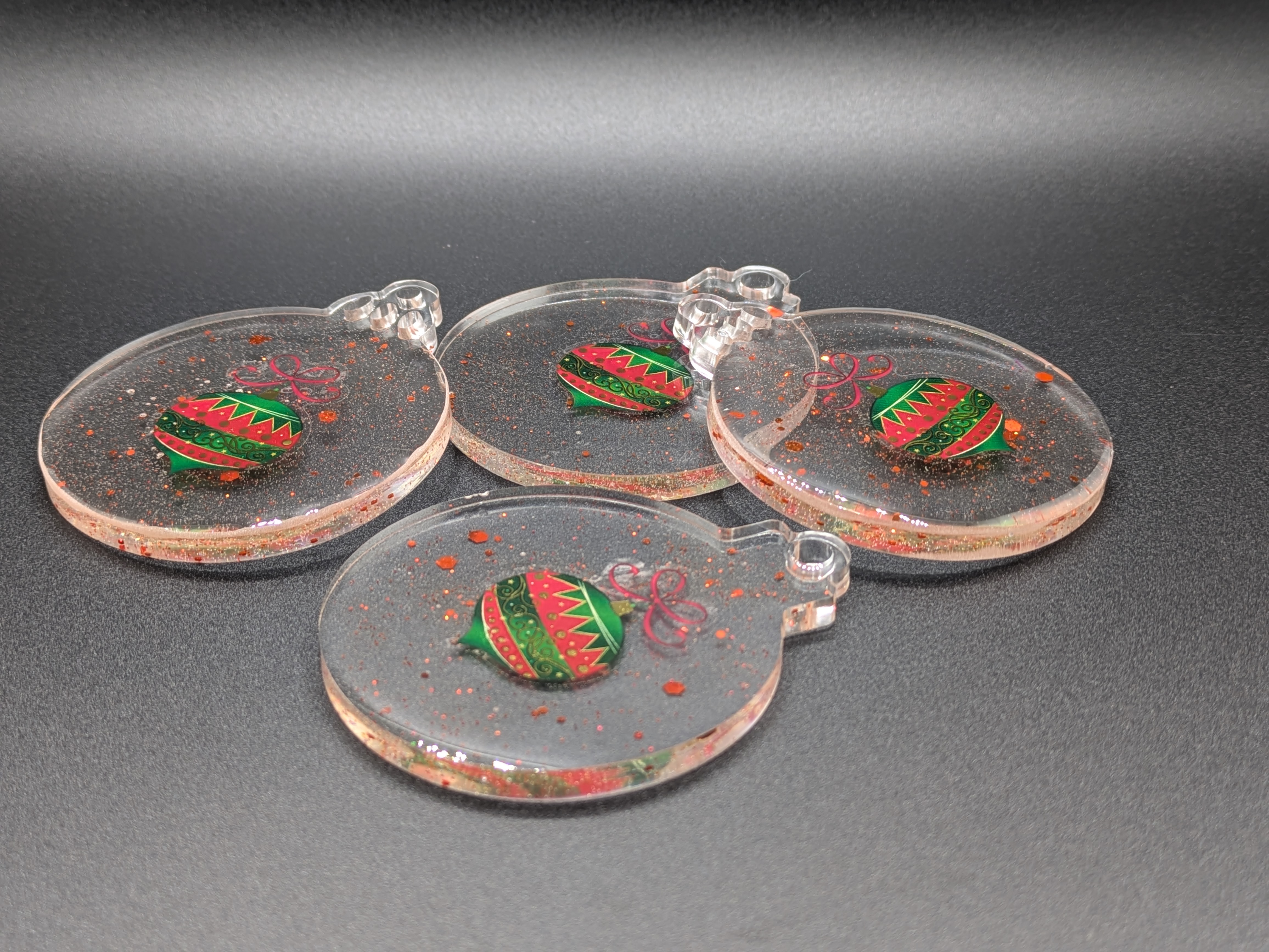 Handmade Christmas Ornament 4 set