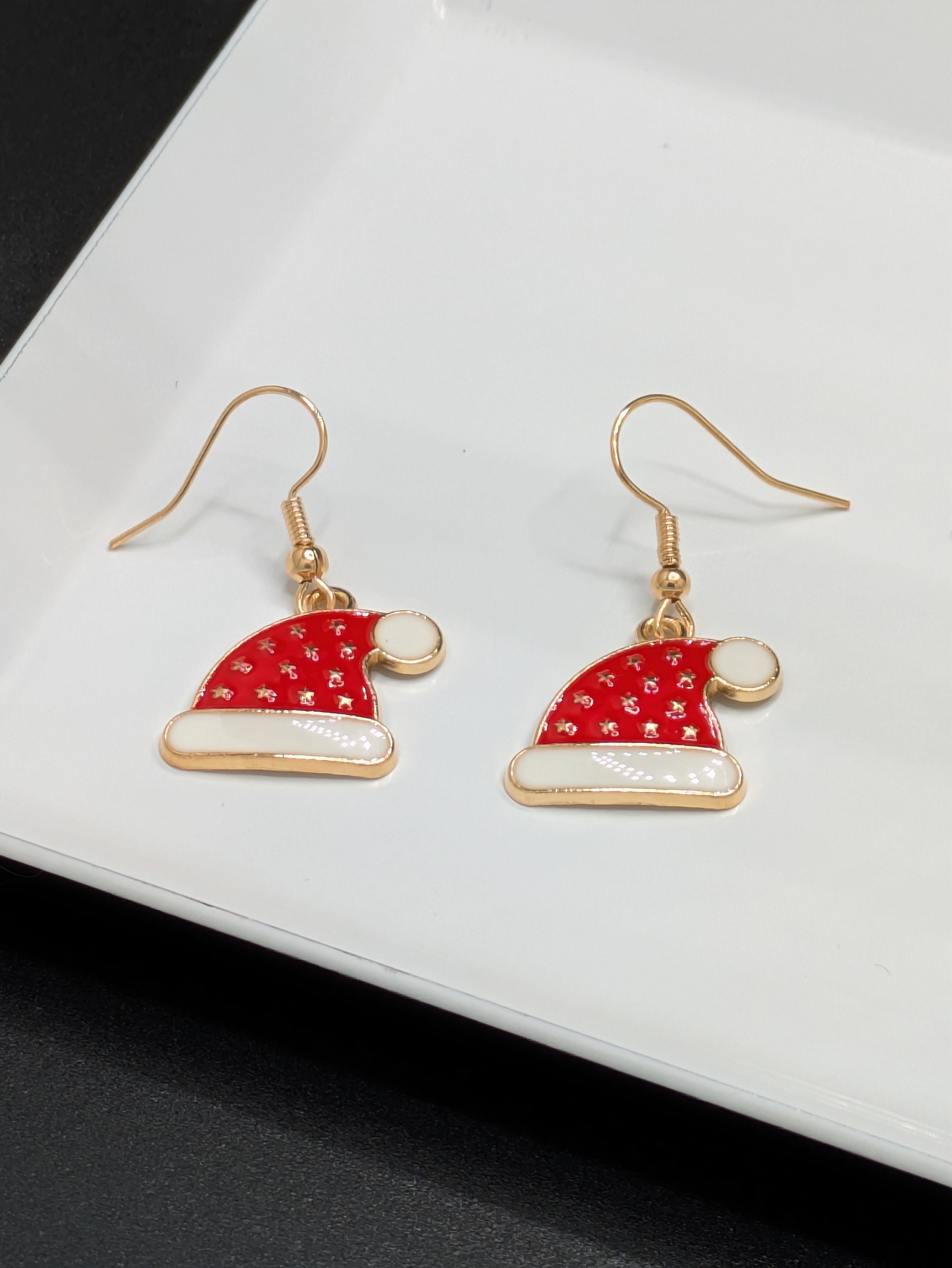 Santa Hat Earrings