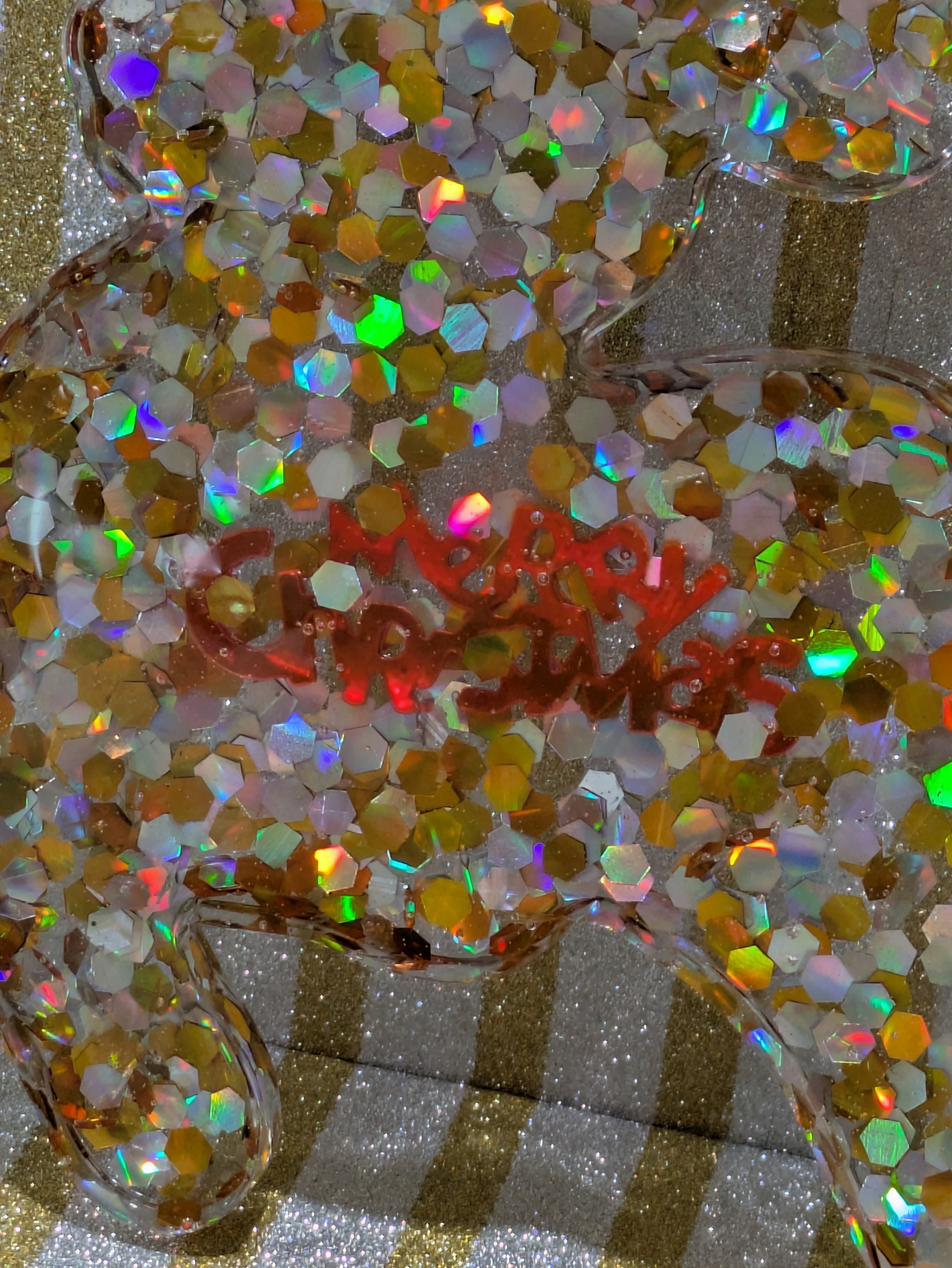 Sparkly Reindeer Ornament