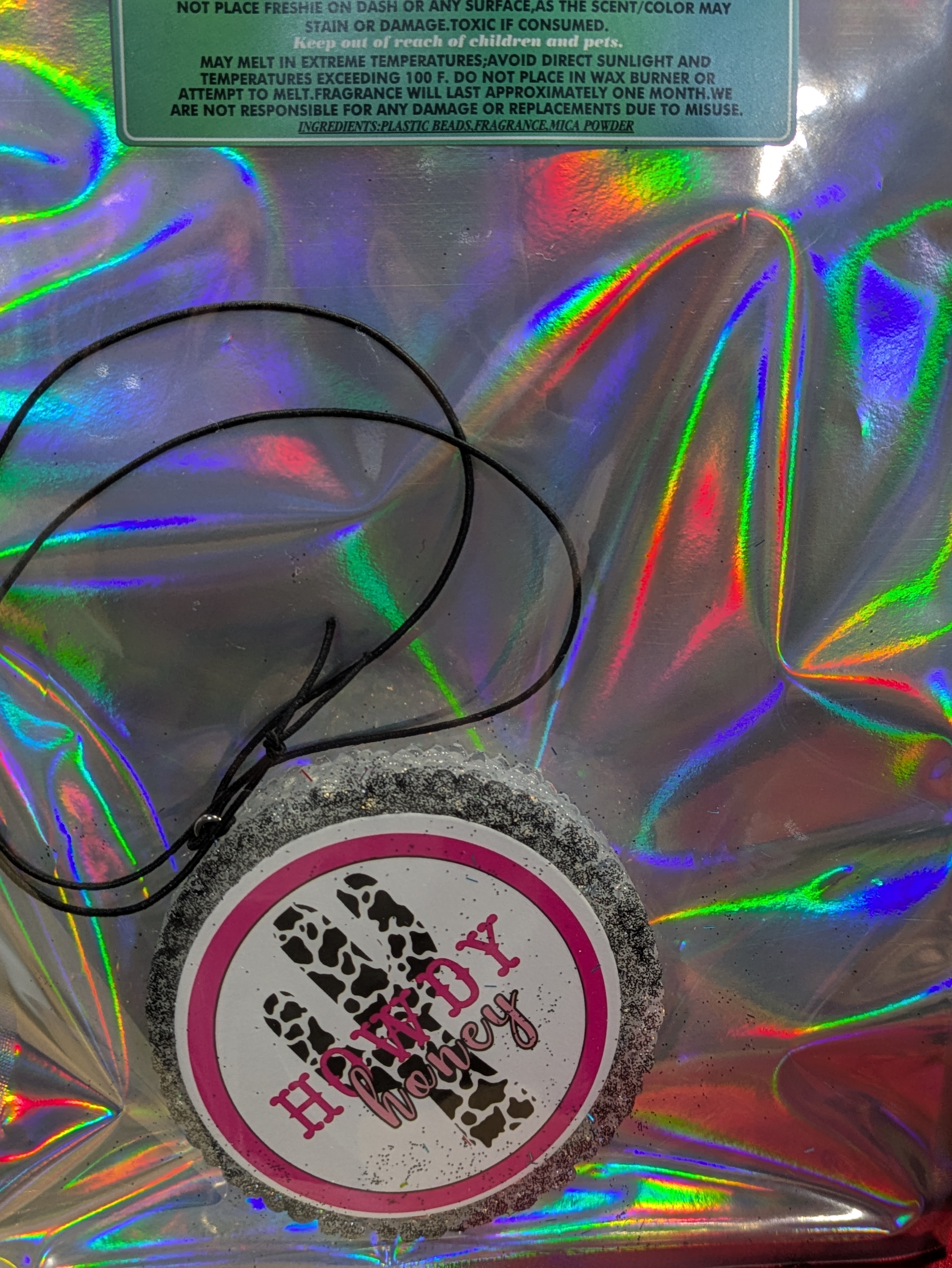 Howdy Honey Car Freshener