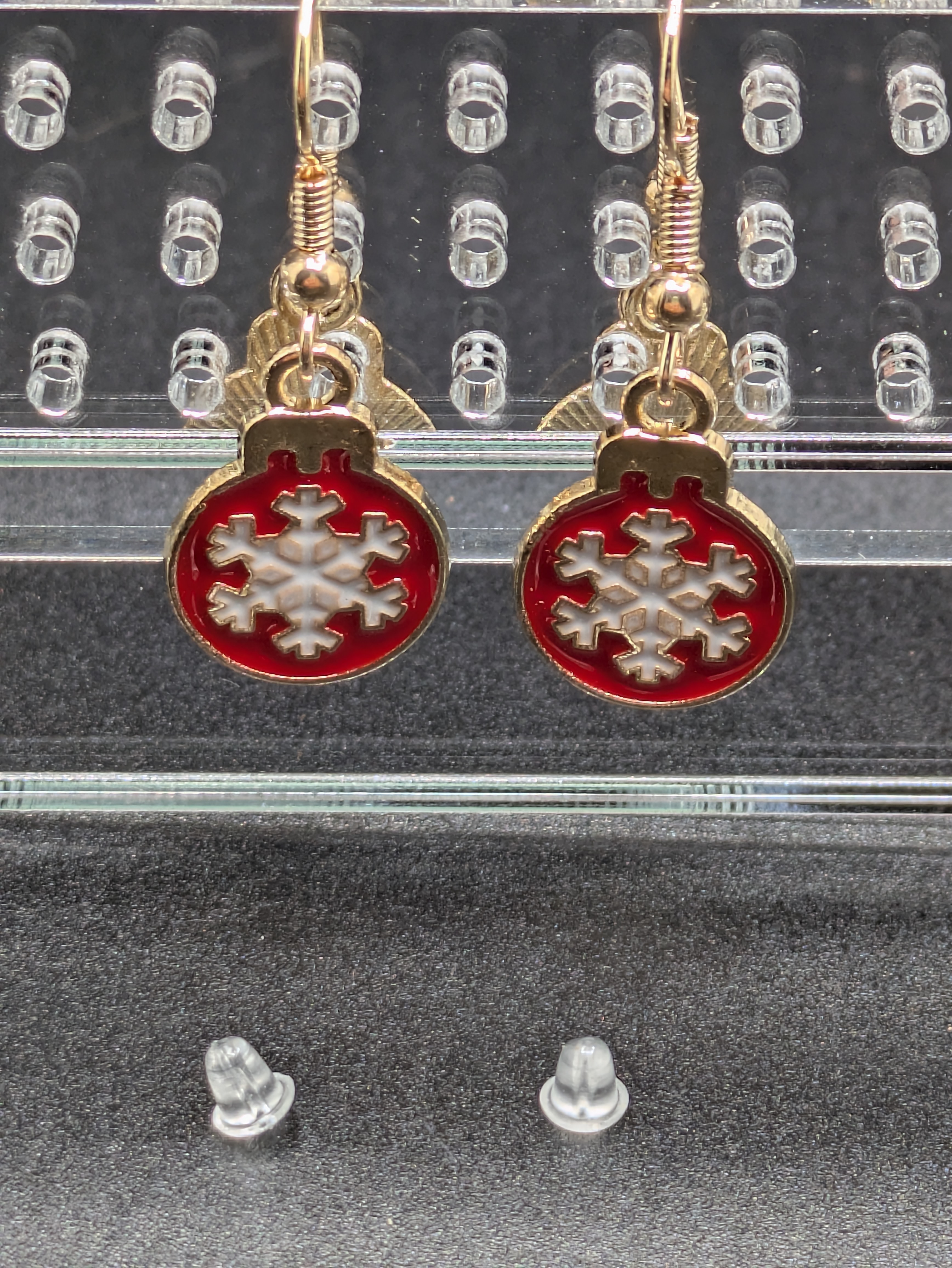 Festive Snowflake Earrings