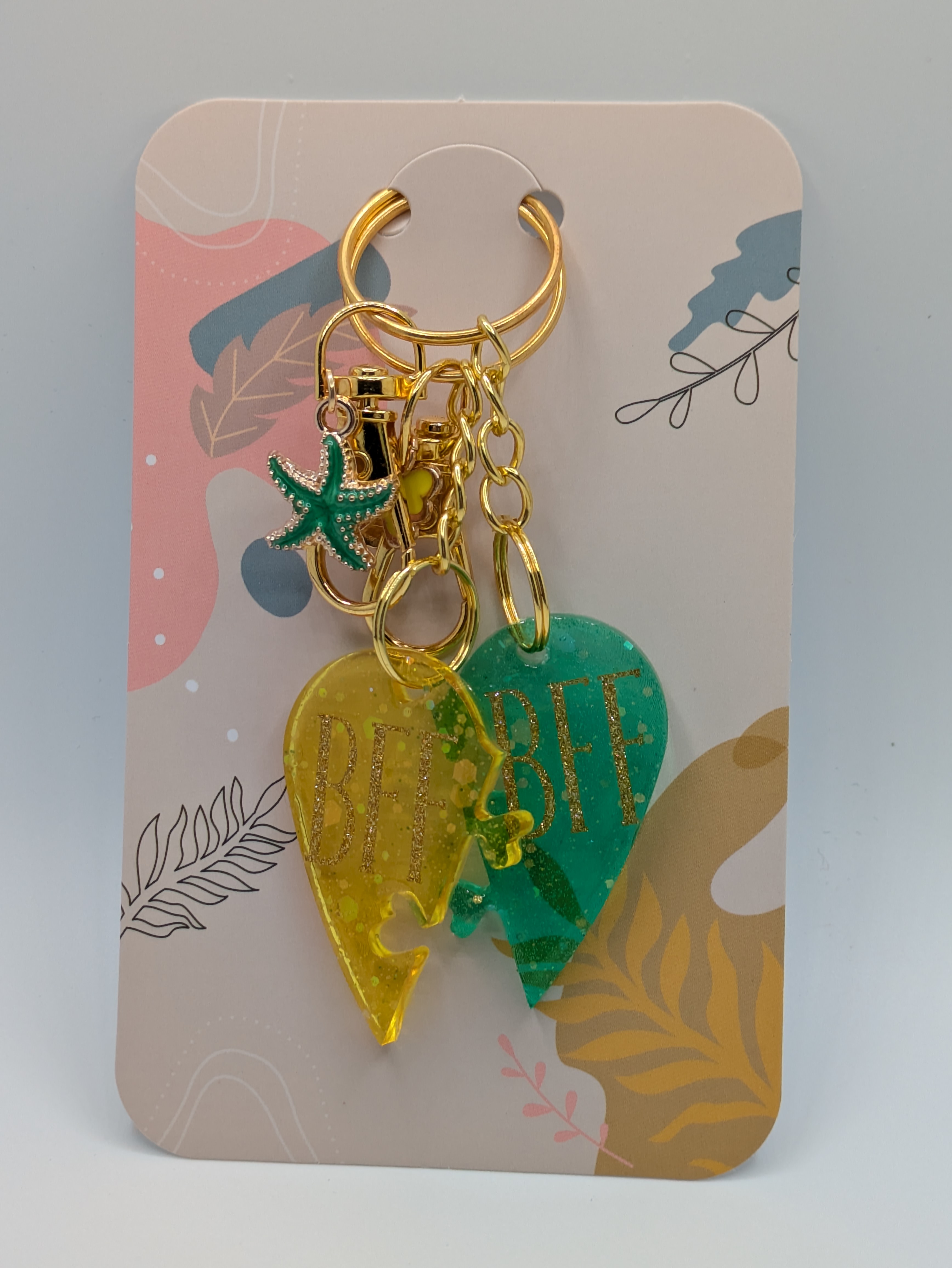 Best Friends Keychain Set