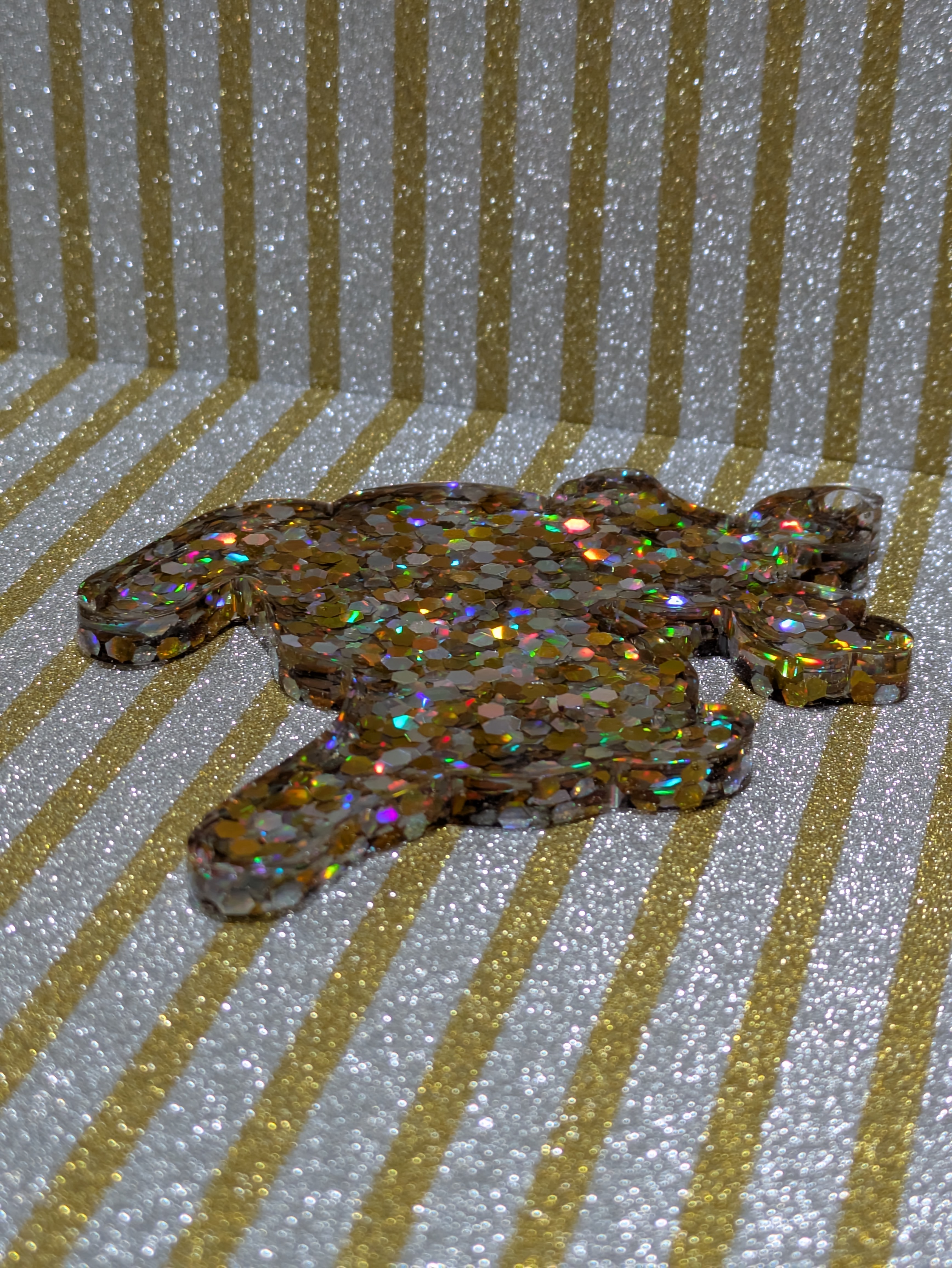 Glitter Reindeer Ornament