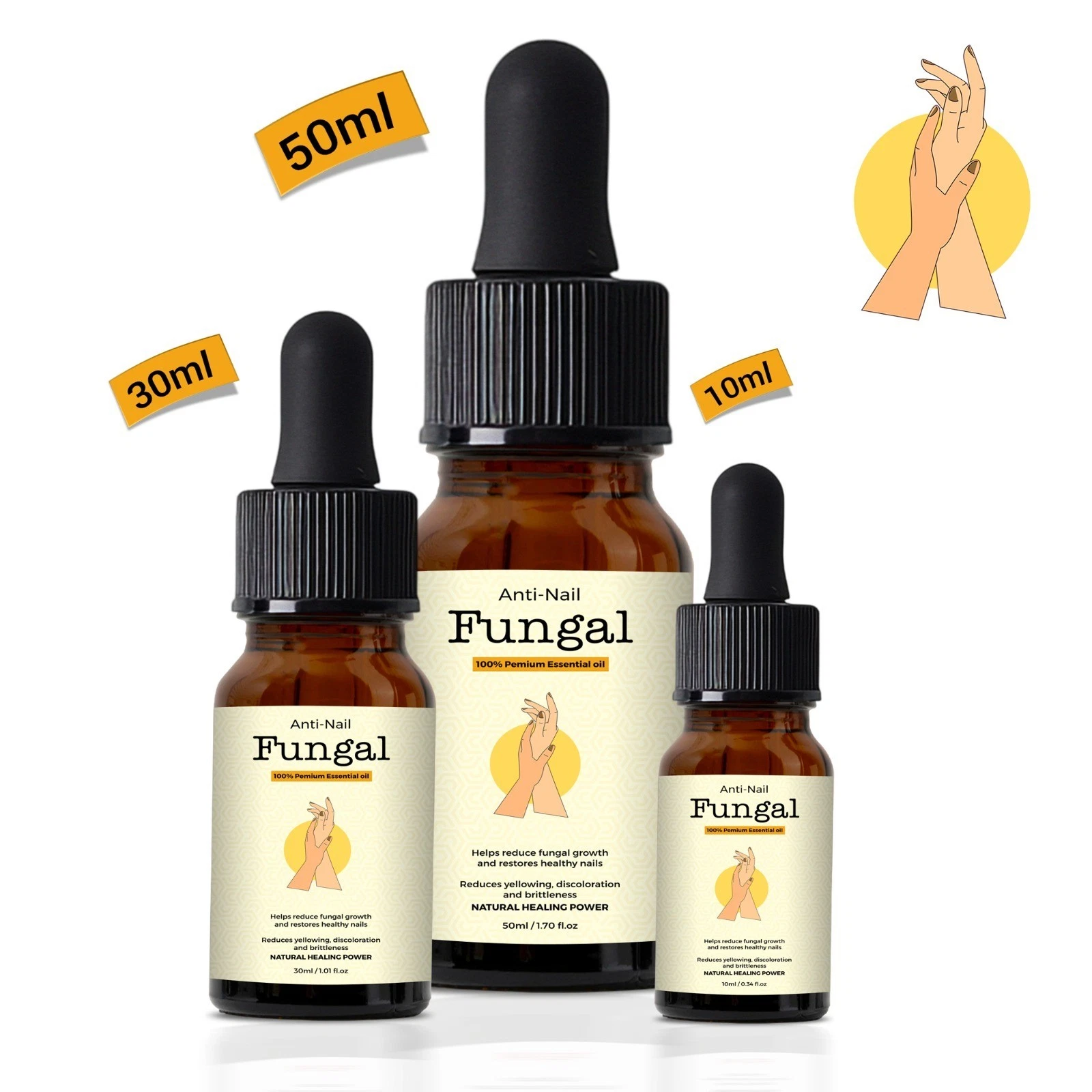 Anti-Nail Fungal Solution - 50ml