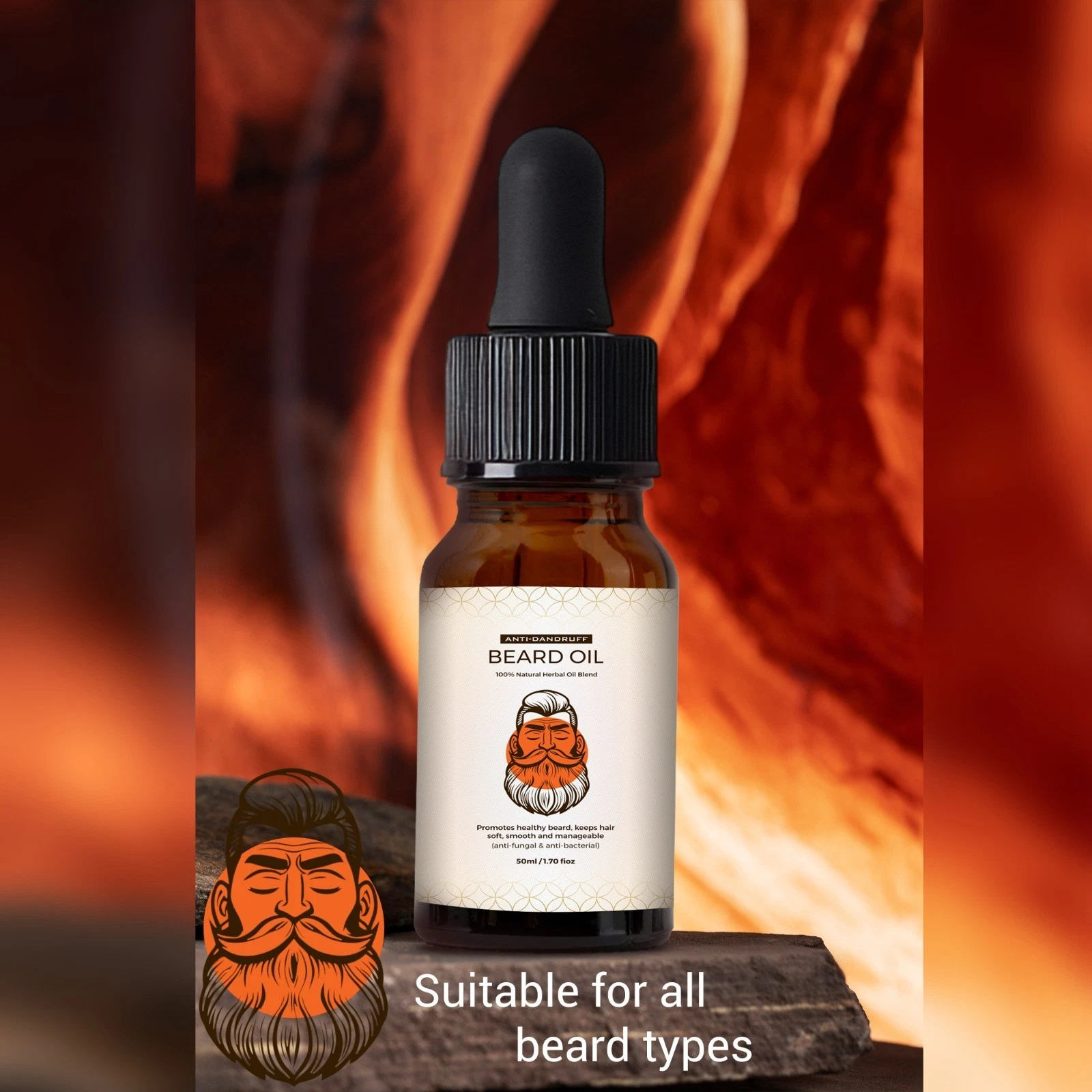 Anti-Dandruff Beard Oil - 30ml