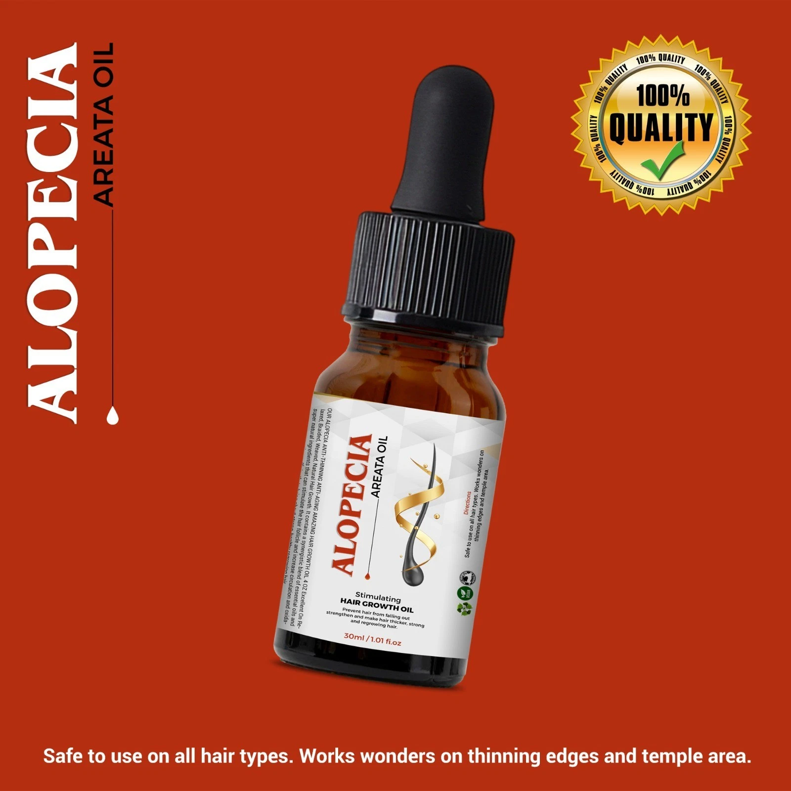 Alopecia Hair Regrowth Treatment Oil - 30 ml