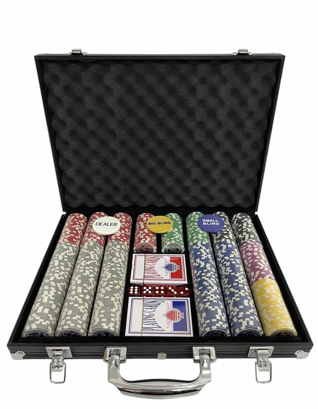 Επαγγελματικό Σετ Πόκερ Βαλίτσα 500 Τεμαχίων Με Αριθμημένες Μάρκες 