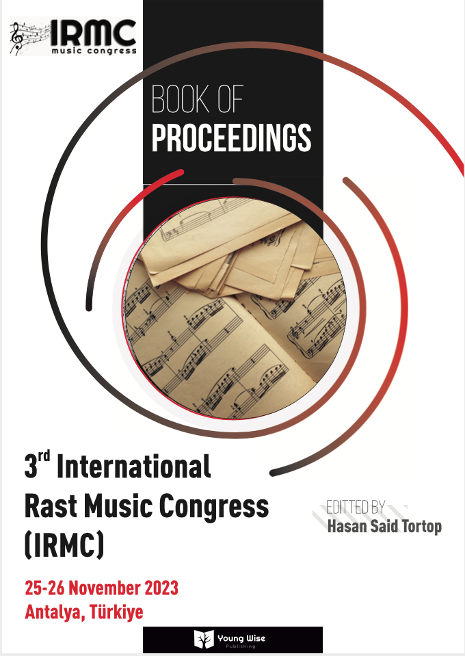 3rd International RastMusic Congress (IRMC) Proceeding e-Book