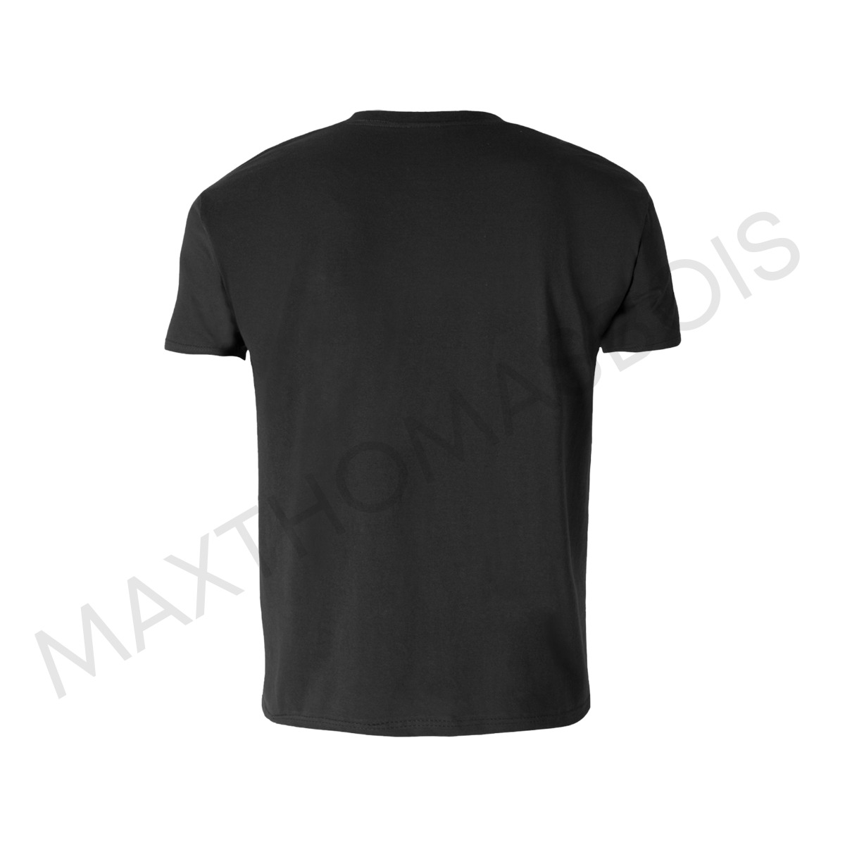 TEE SHIRT NOIR 'HUMOUR' 100% COTON - ADULTE  