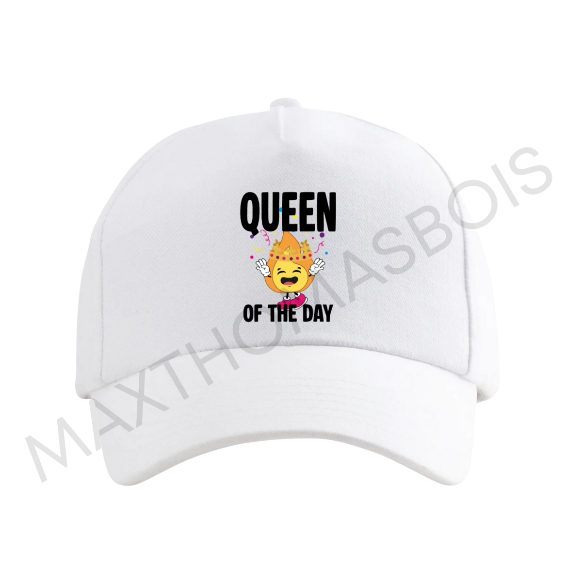 CASQUETTE BLANC PERSONNALISÉE - ADULTE