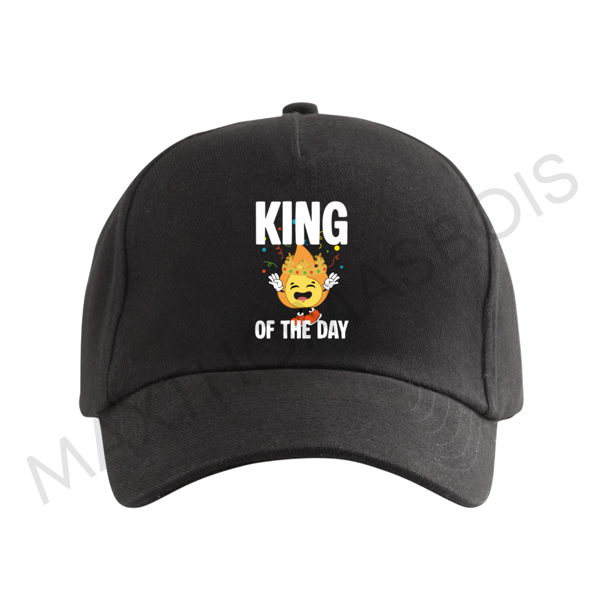 CASQUETTE NOIR PERSONNALISÉE - ADULTE