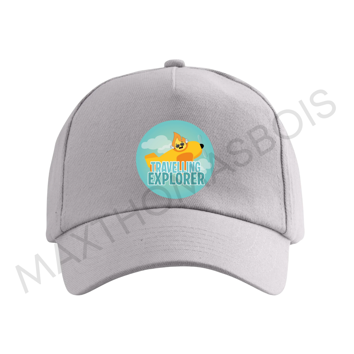 CASQUETTE GRIS PERSONNALISÉE - ADULTE