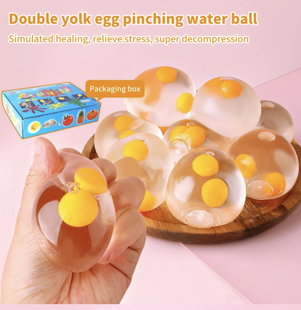 Double Yolk Egg Pinching Water Ball