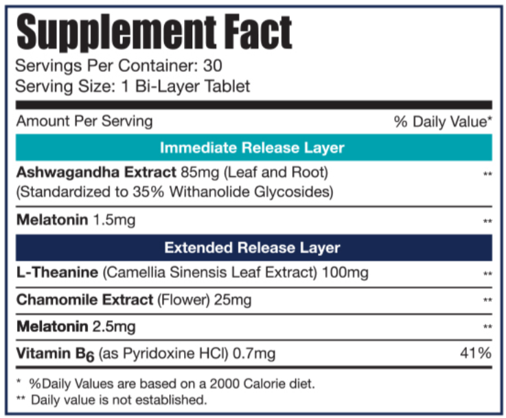 Limitless Sleep Aid Dual, 30 SERVING 