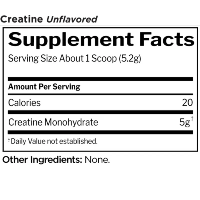 RULE ONE, CREATINE 75 SERVINGS