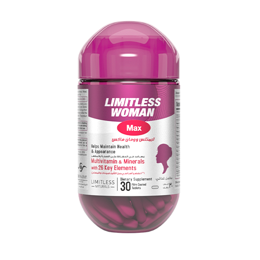 Limitless Woman Max Multivitamin, 30 SERVING