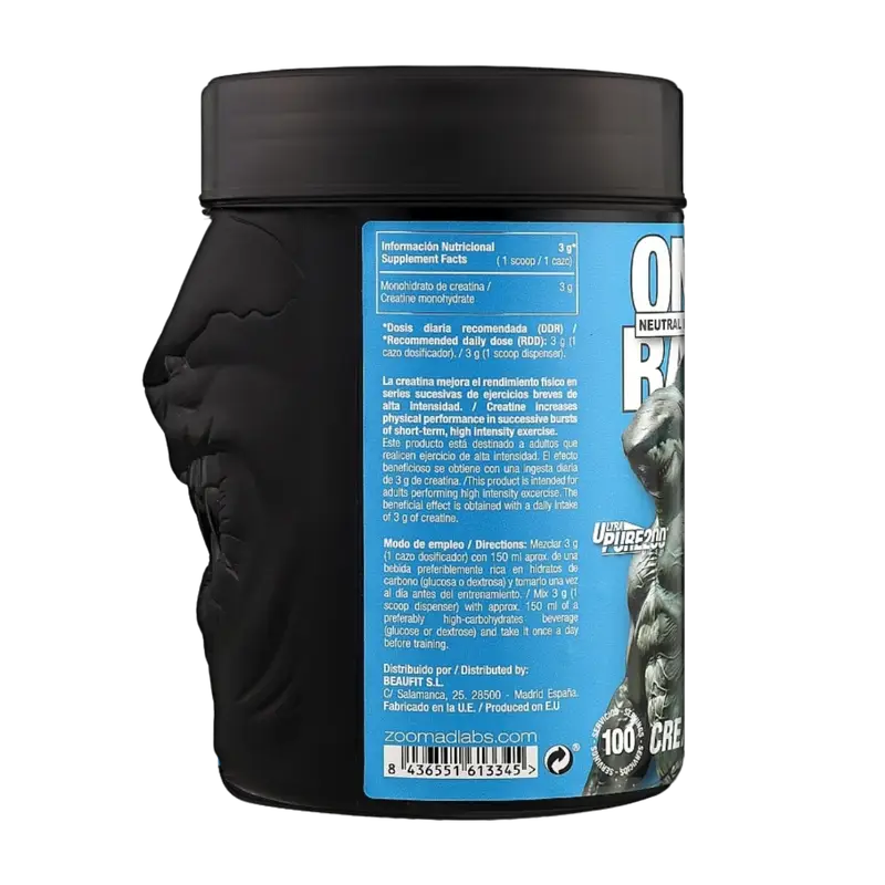 ZOOMAD LABS, ONE RAW CREATINE 100 SERVINGS 