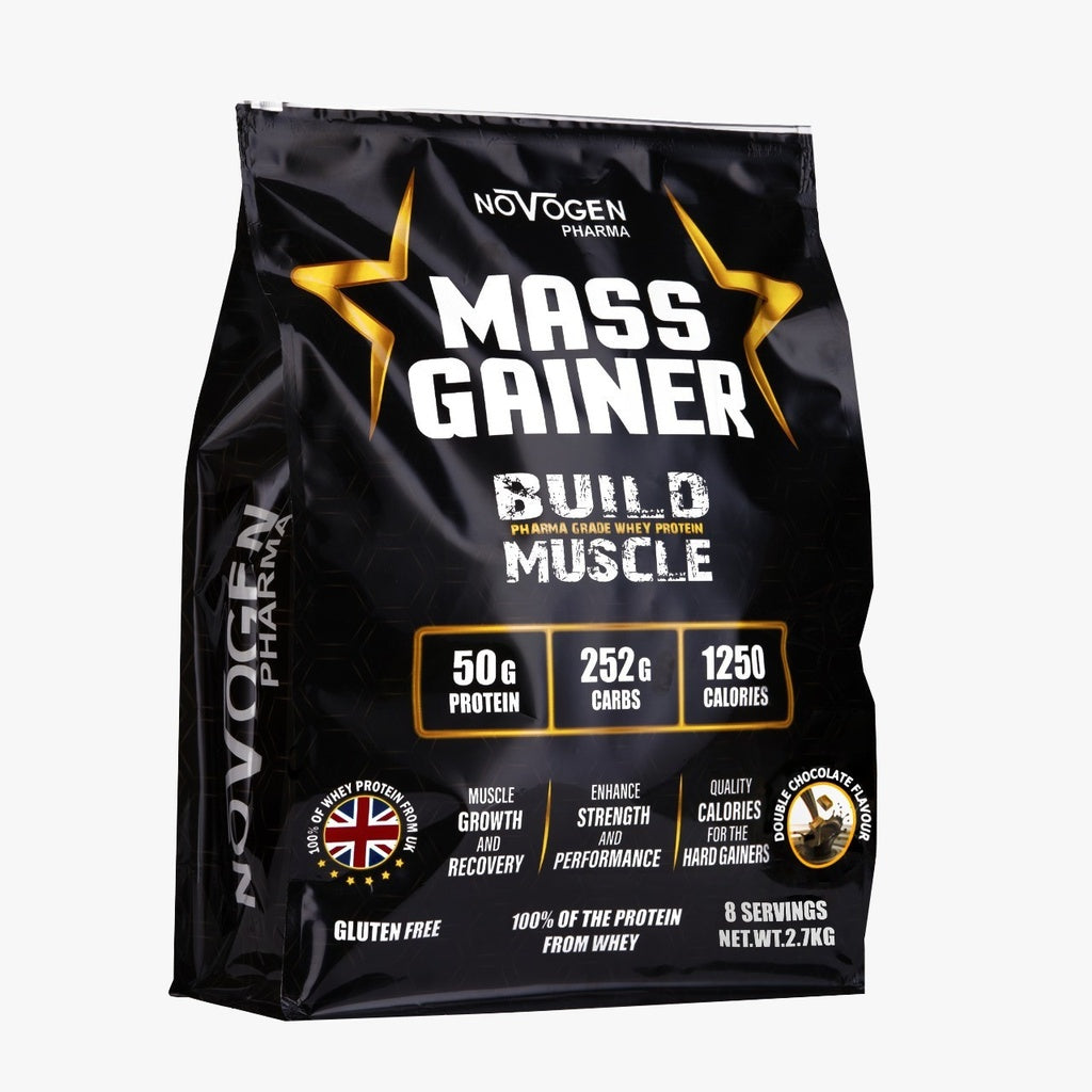 Novogen Pharma Mass Gainer Build Muscle,8Serv,2.7Kg