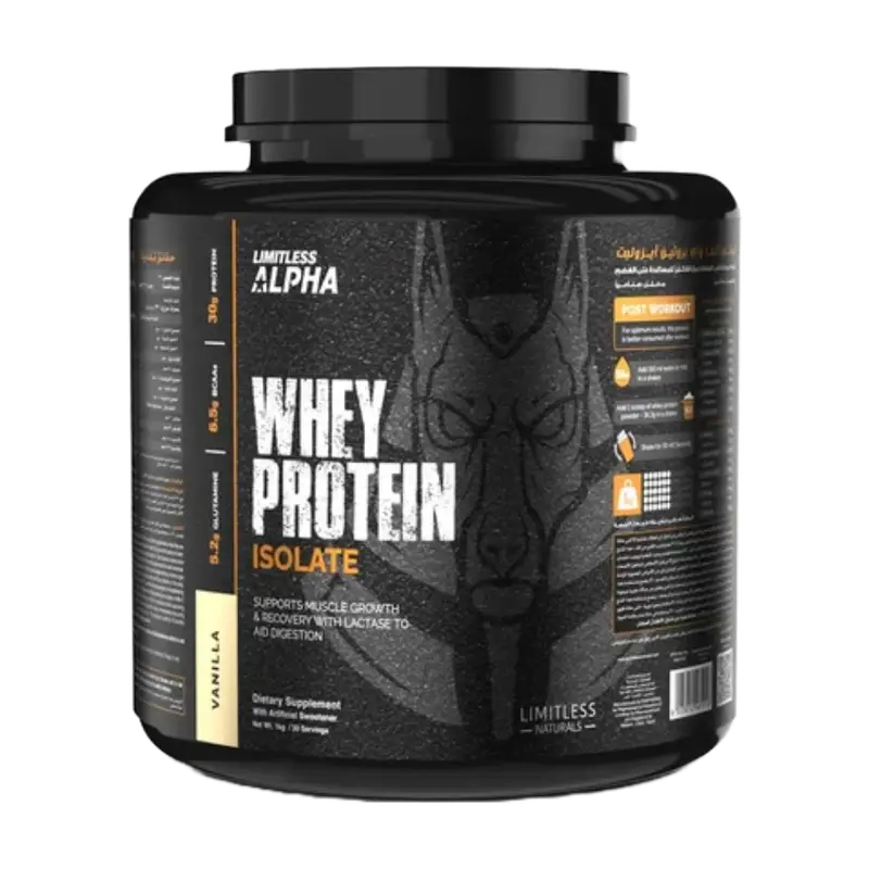 Limitless Alpha, Whey Protein Isolate, 1kg, 30 Servings