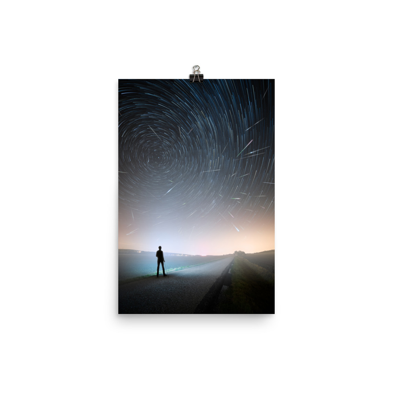 Sous les Perséides - poster