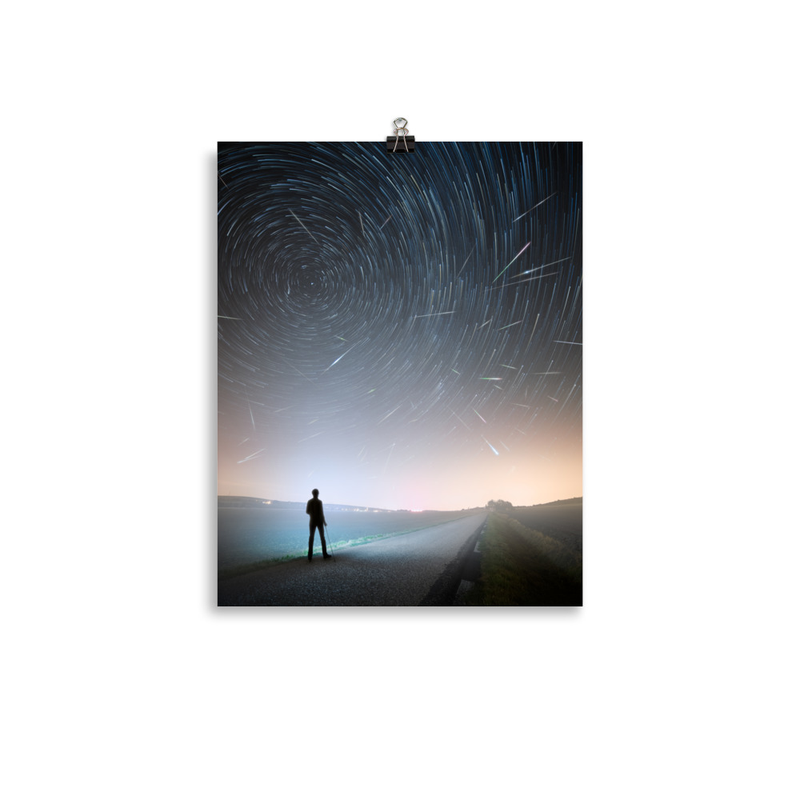 Sous les Perséides - poster