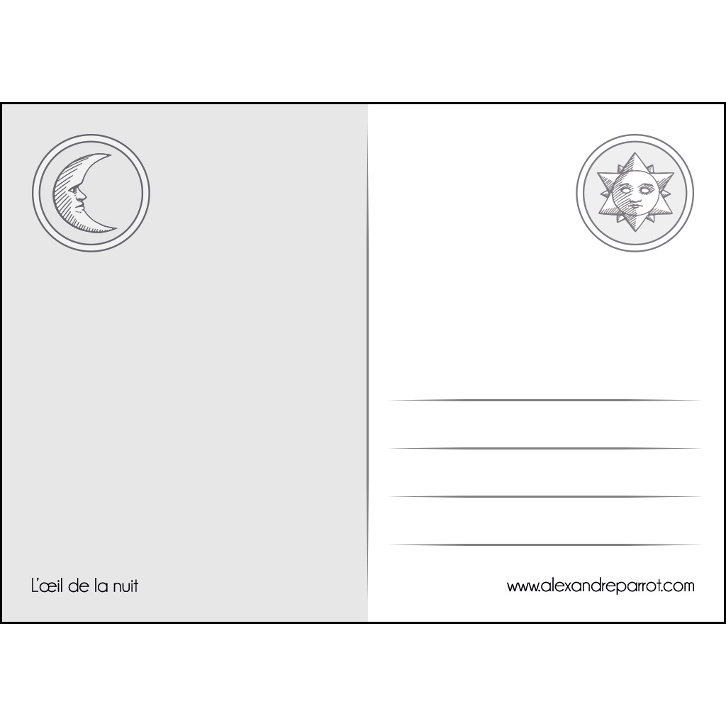 Eoliennes - Carte postale édition limitée