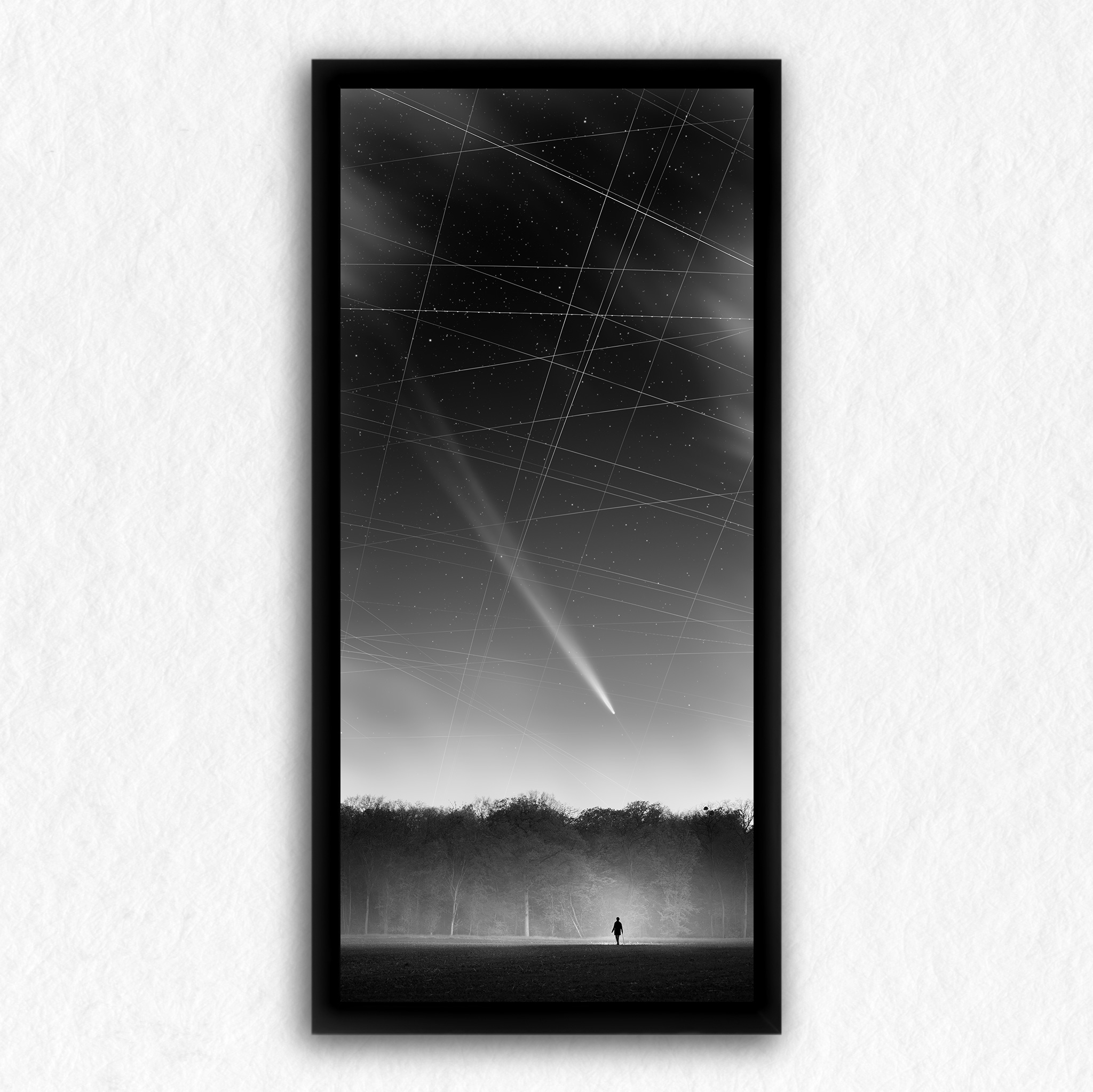 Impression à la demande - Syndrome  Kessler - La comète