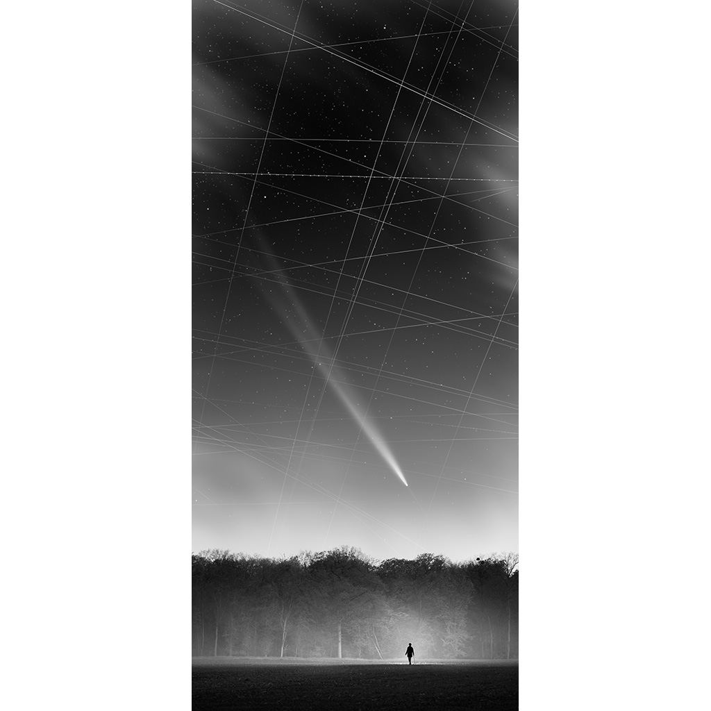 Impression à la demande - Syndrome  Kessler - La comète