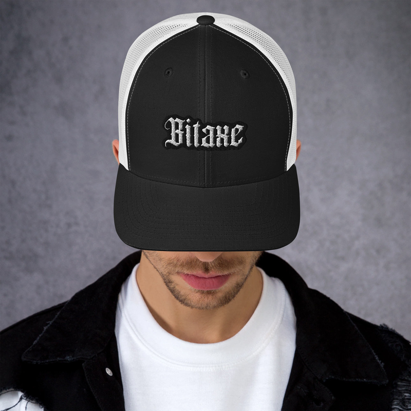 Gorra negra 'Titane' Bitaxe bordado