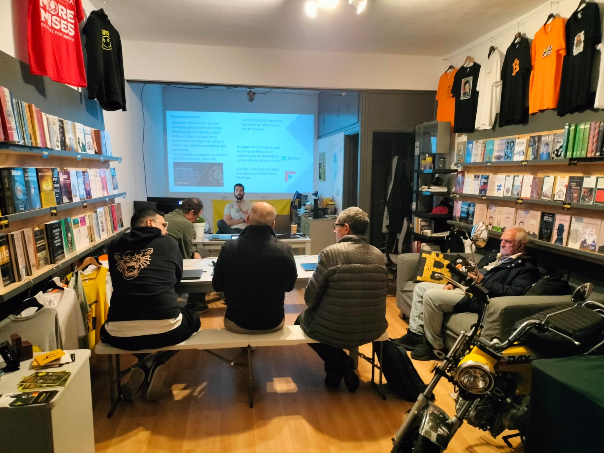 Donación para eventos libertarios