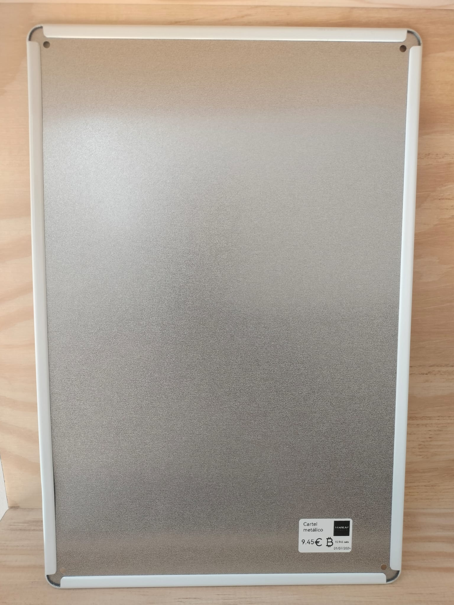 Cuadro decorativo Bitcoin Pizza